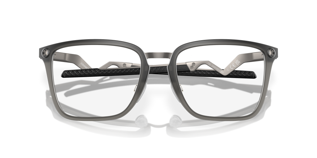 Oakley OX8162 Cognitive Men's Rectangle Eyeglass Frames - Satin Black Frame