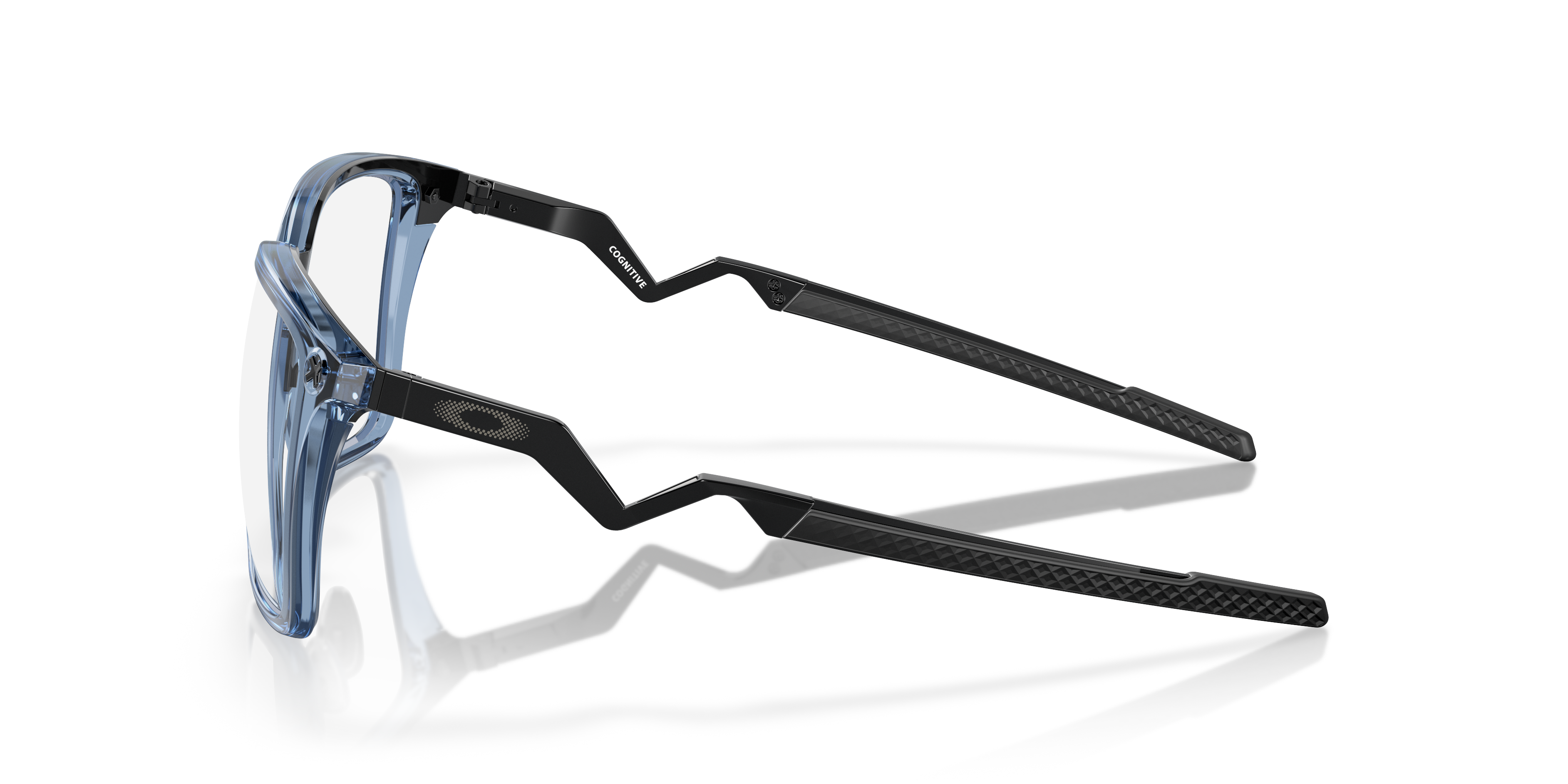 Oakley OX8162 Cognitive Men's Rectangle Eyeglass Frames - Satin Black Frame