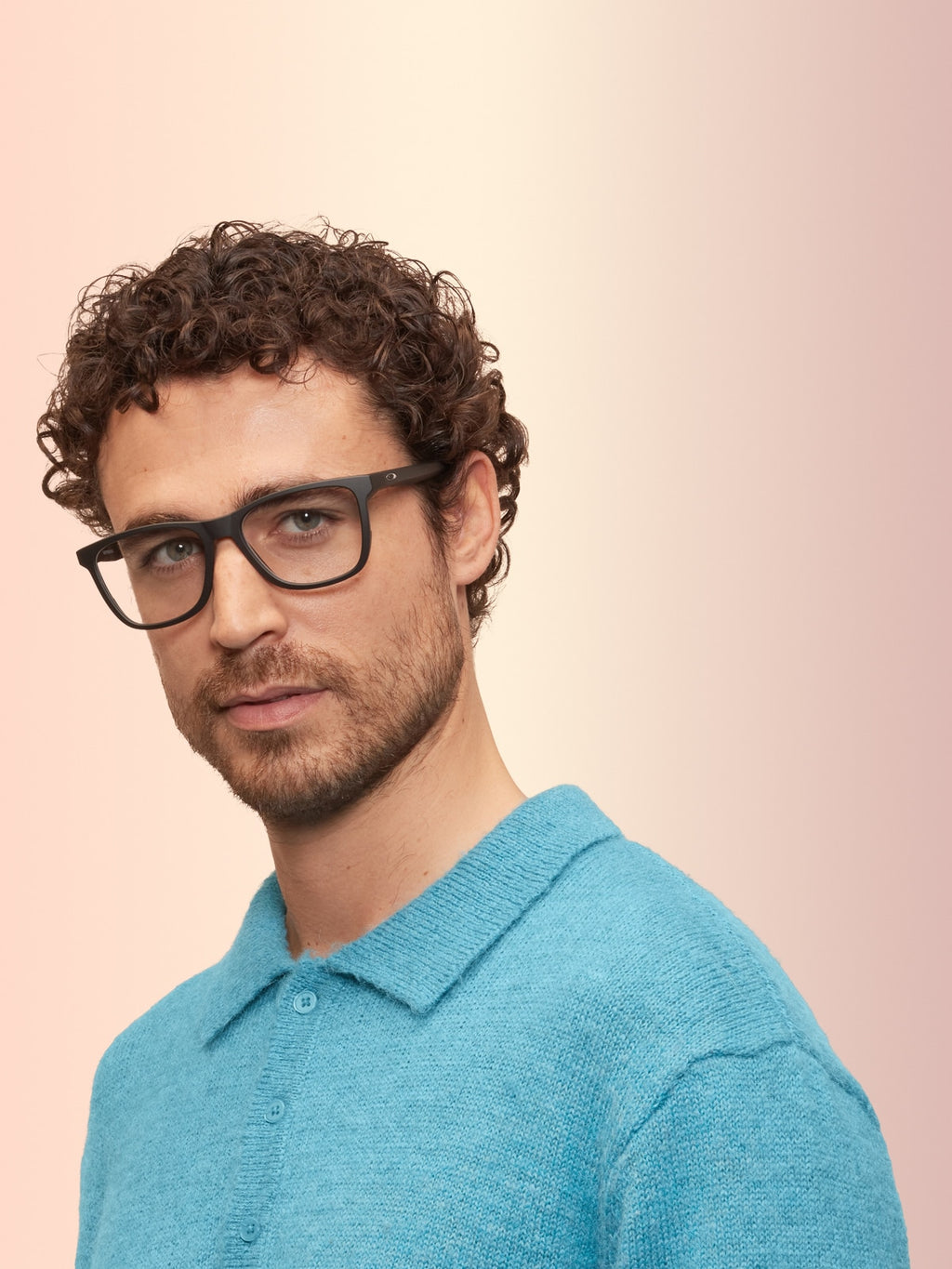 Oakley OX8163 Centerboard Men's Round Eyeglass Frames - Satin Black Frame