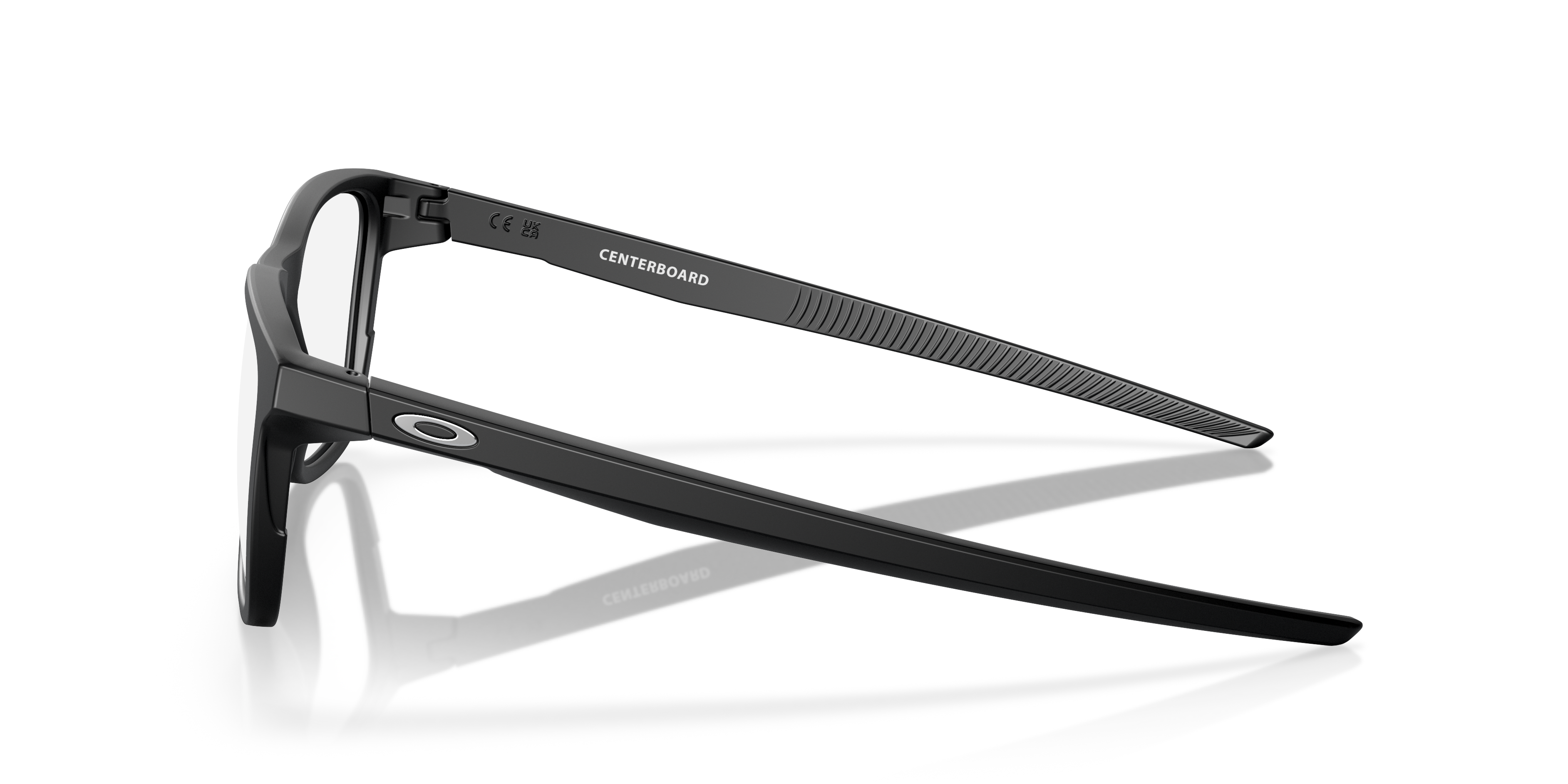 Oakley OX8163 Centerboard Men's Round Eyeglass Frames - Satin Black Frame