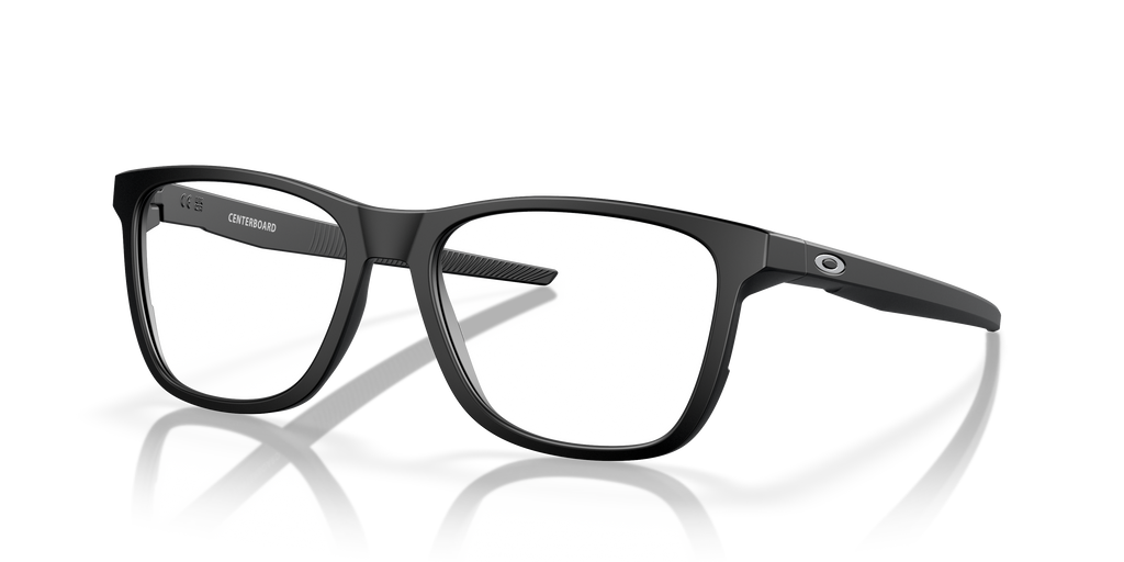 Oakley OX8163 Centerboard Men's Round Eyeglass Frames - Satin Black Frame