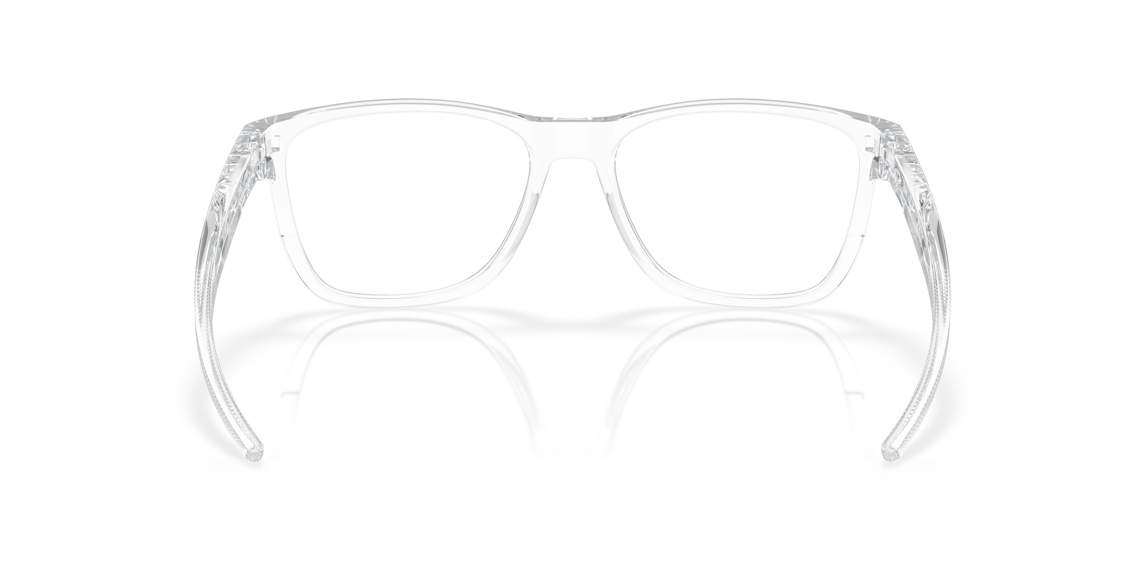 Oakley OX8163 Centerboard Men's Round Eyeglass Frames - Polished Clear Frame