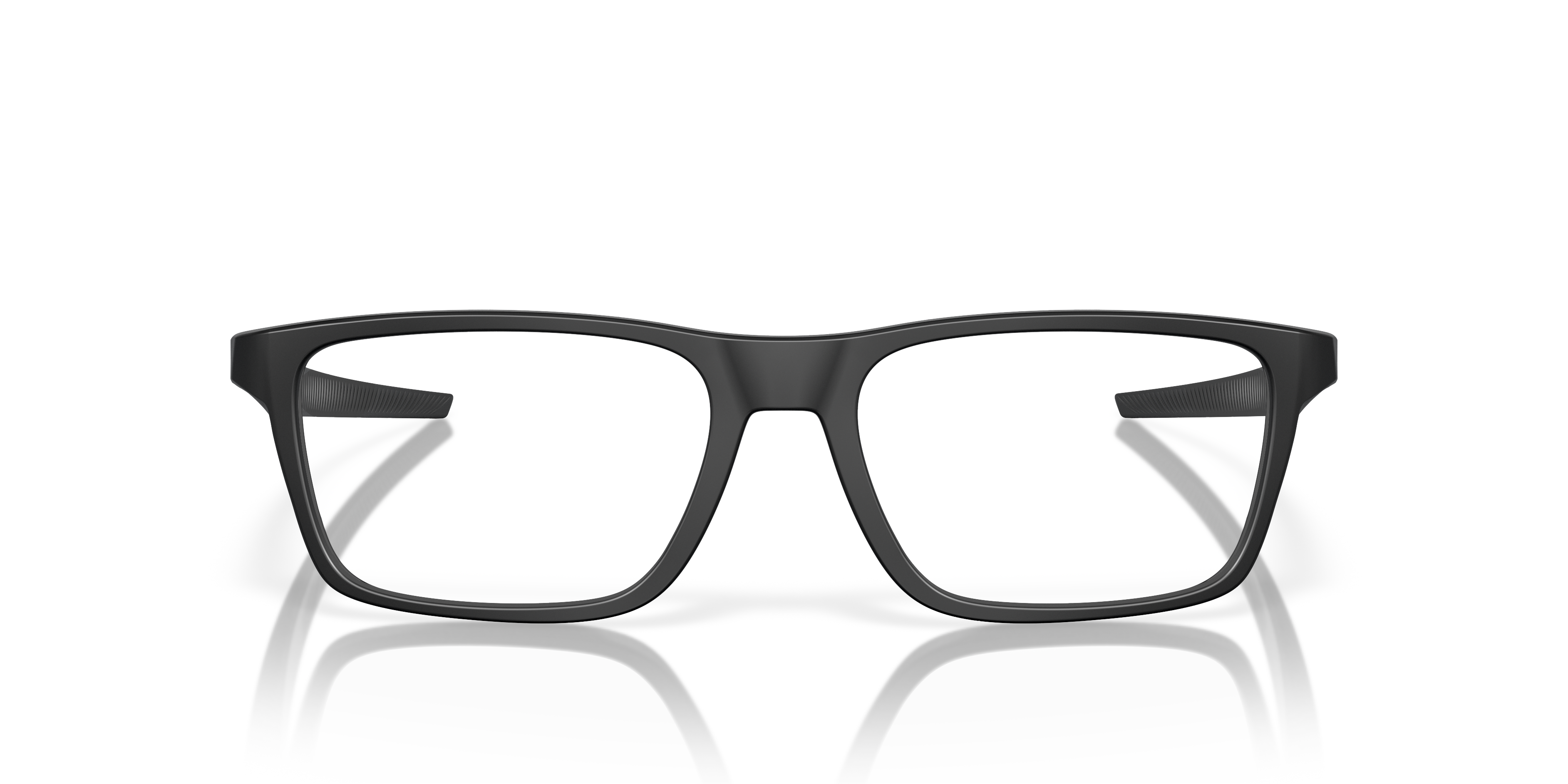 Oakley OX8164 Port Bow Men's Rectangle Eyeglass Frames - Polished Clear Frame