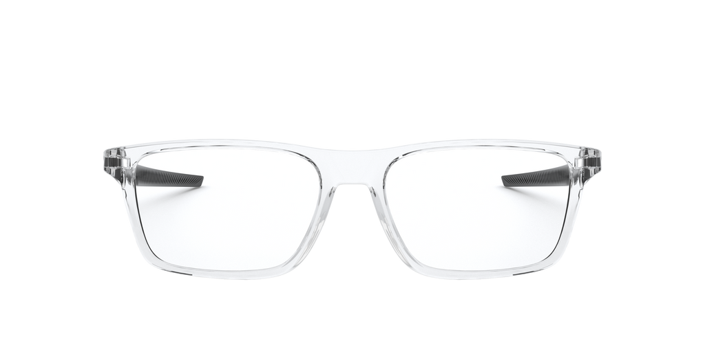 Oakley OX8164 Port Bow Men's Rectangle Eyeglass Frames - Satin Light Steel Frame