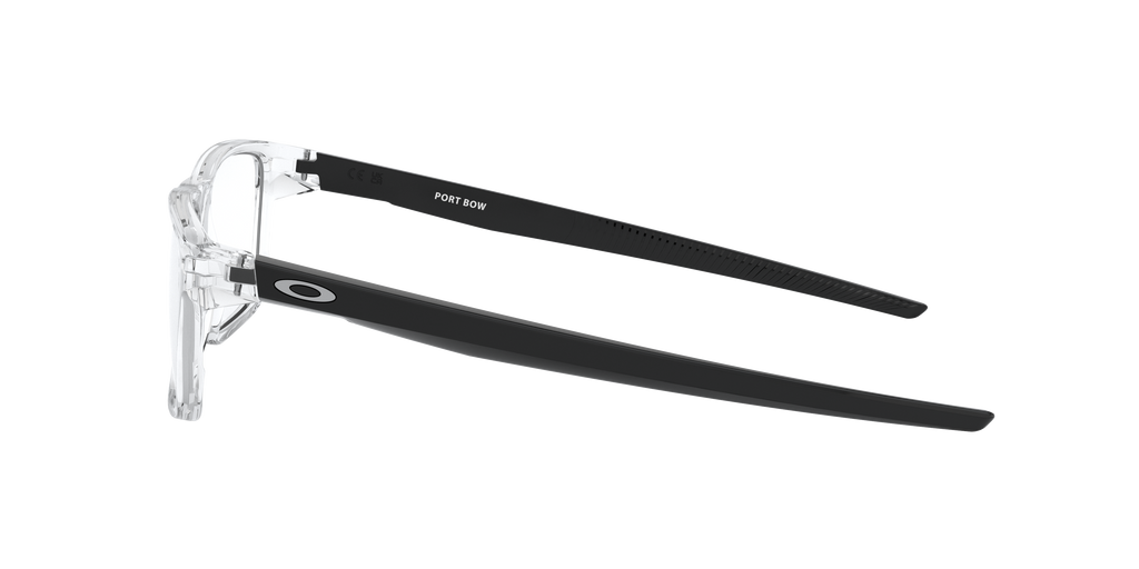 Oakley OX8164 Port Bow Men's Rectangle Eyeglass Frames - Satin Black Frame