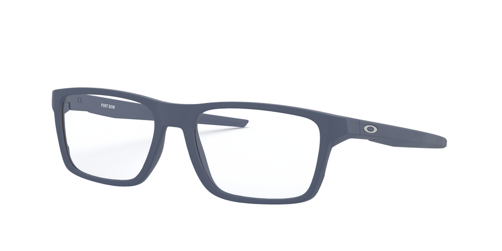 Oakley OX8164 Port Bow Men's Rectangle Eyeglass Frames - Universe Blue Frame