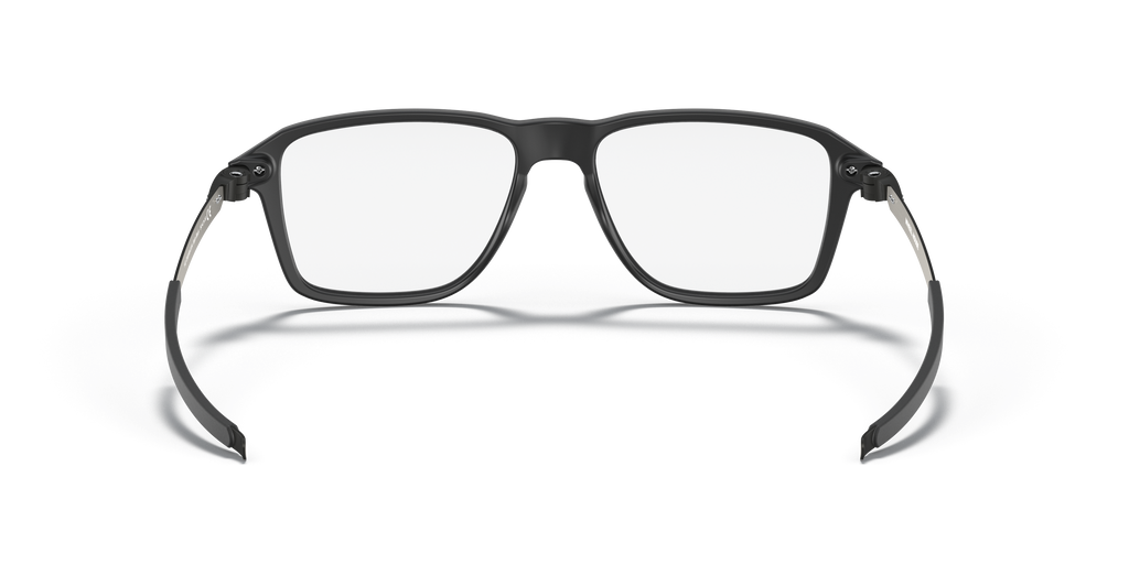 Oakley OX8166 Wheel House Men's Square Eyeglass Frames - Satin Grey Smoke Frame