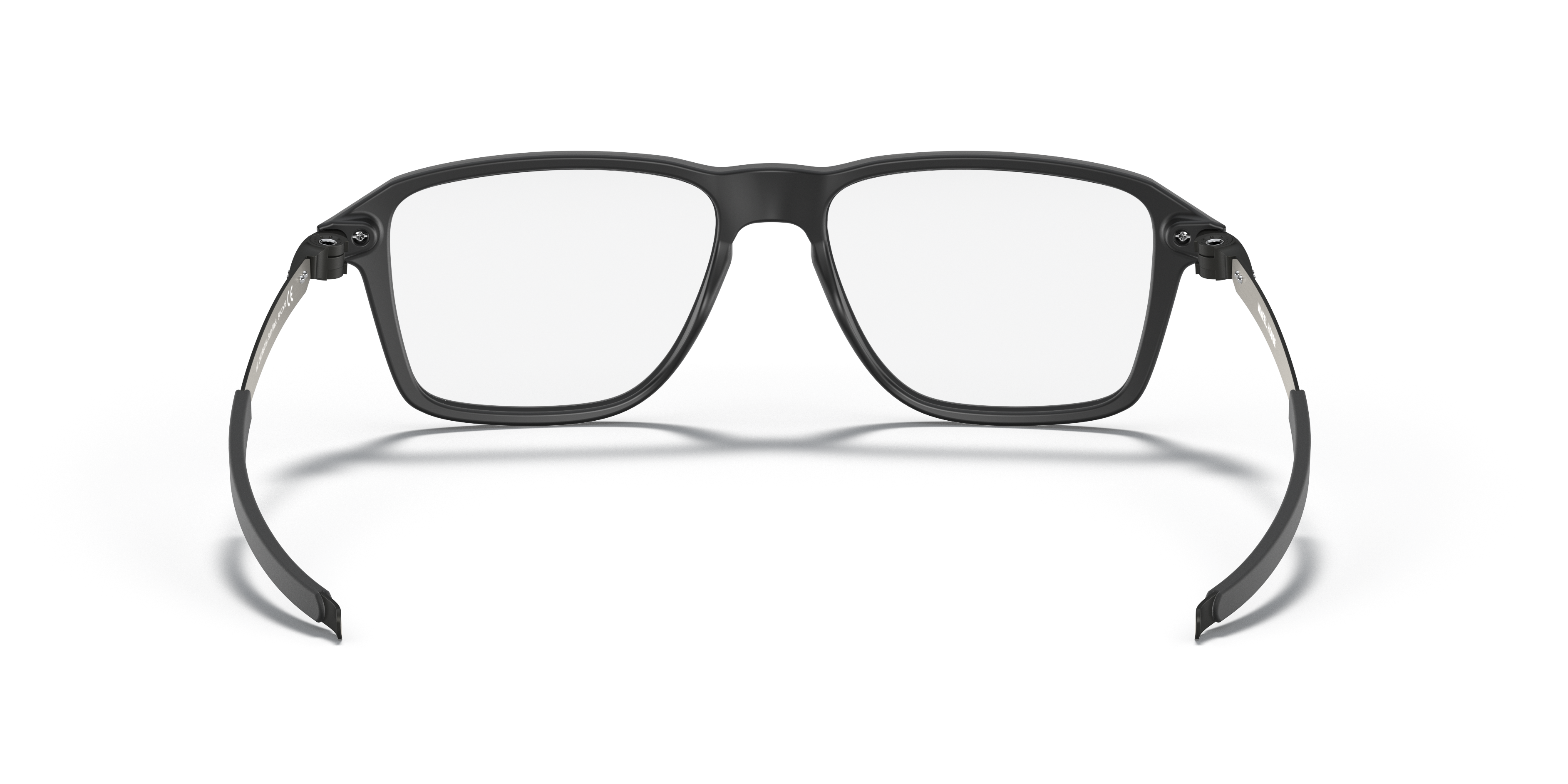 Oakley OX8166 Wheel House Men's Square Eyeglass Frames - Satin Grey Smoke Frame