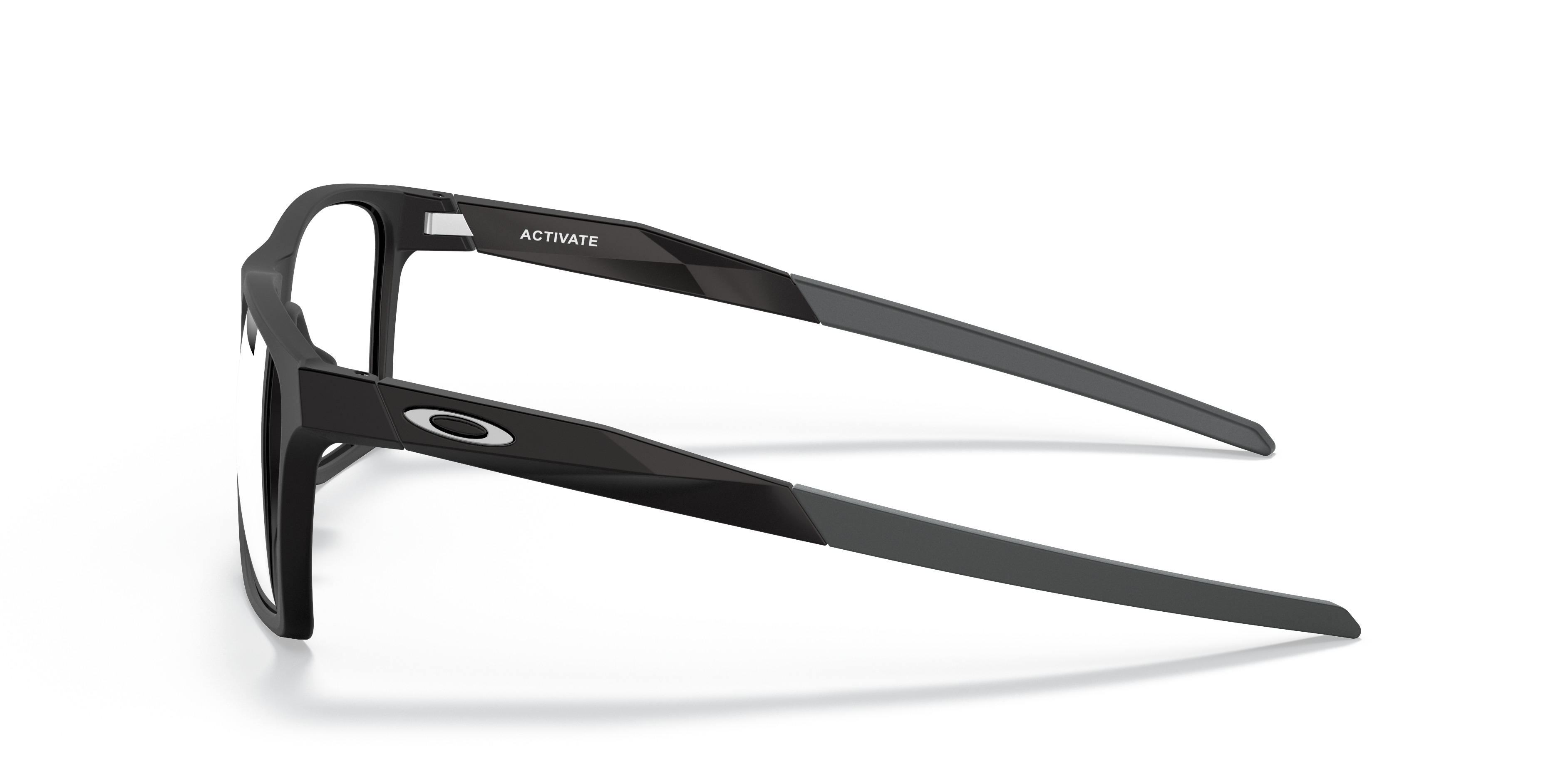 Oakley OX8173 Activate Men's Square Eyeglass Frames - Satin Black Frame