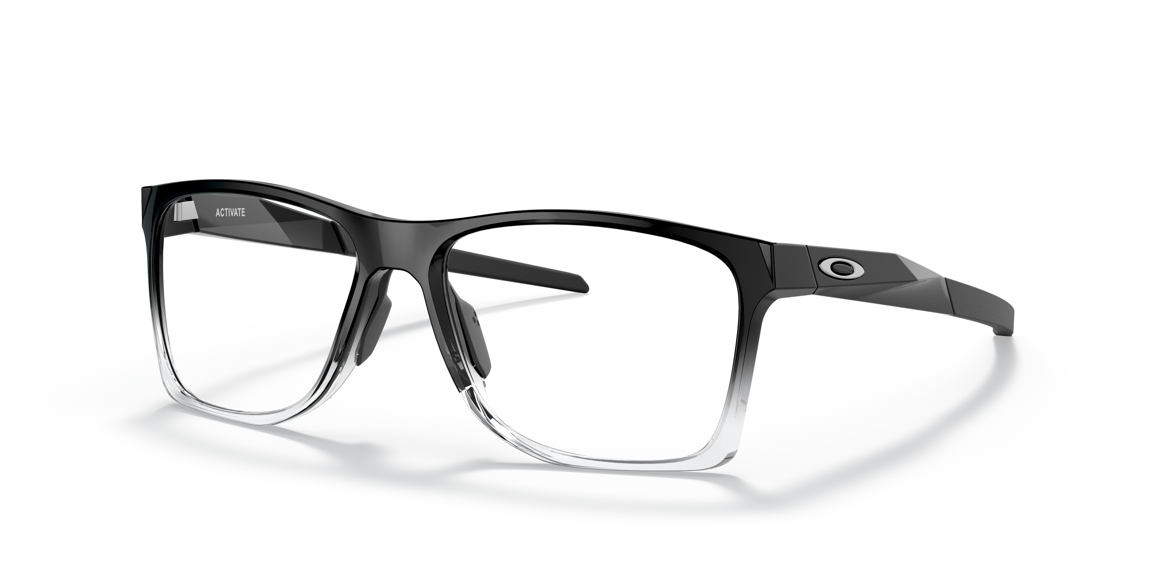 Oakley OX8173 Activate Men's Square Eyeglass Frames - Satin Black Frame