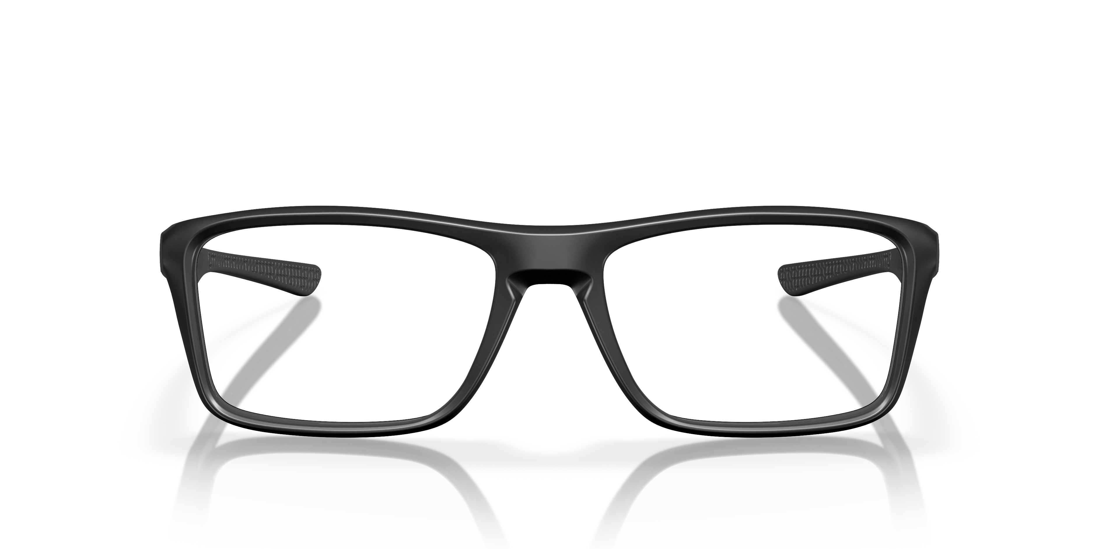Oakley OX8178 Rafter Men's Rectangle Eyeglass Frames - Polished Clear Frame