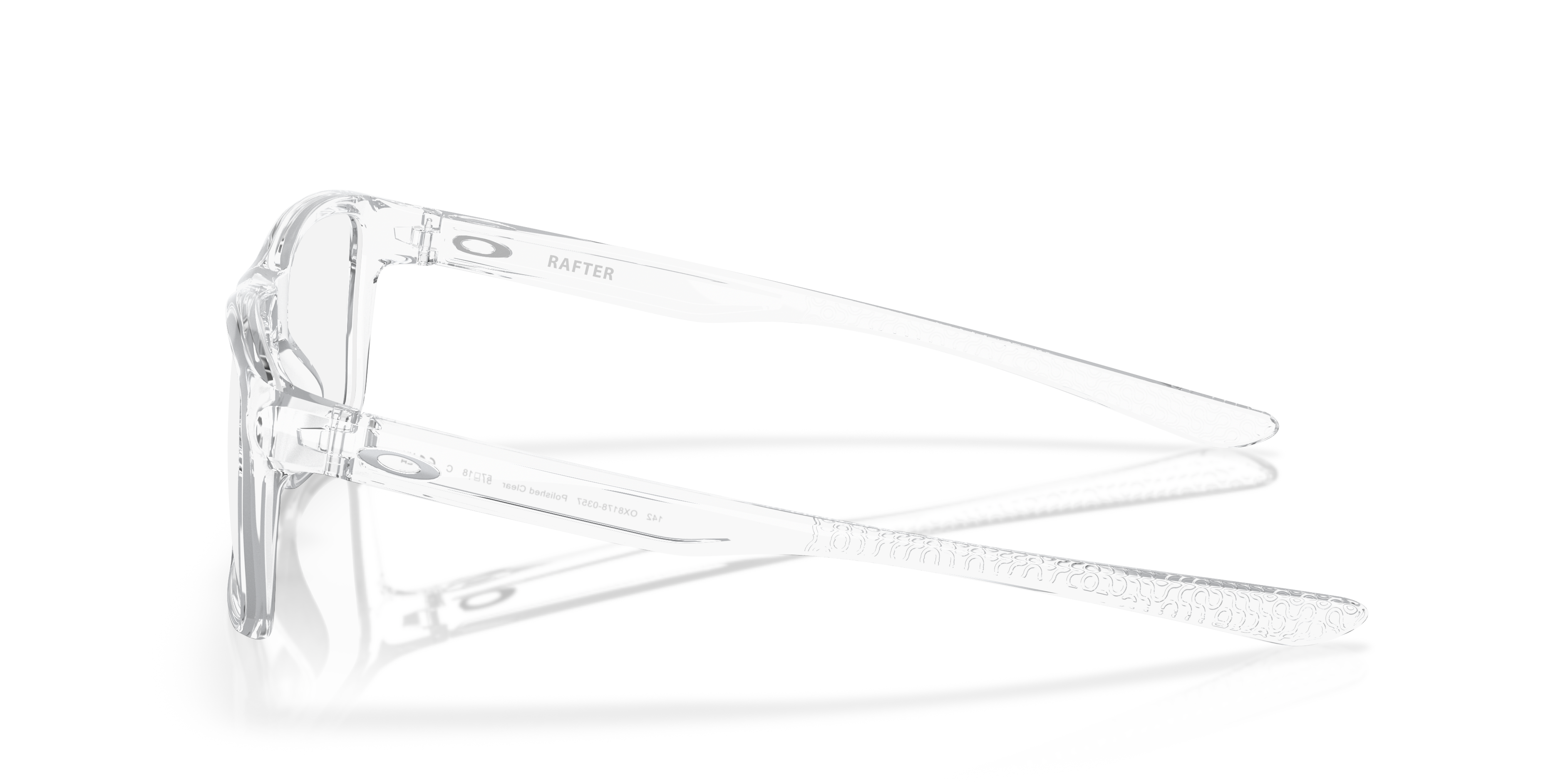 Oakley OX8178 Rafter Men's Rectangle Eyeglass Frames - Satin Black Frame