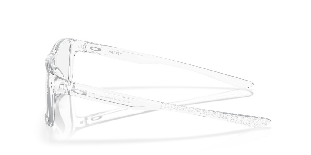Oakley OX8178 Rafter Men's Rectangle Eyeglass Frames - Satin Grey Smoke Frame