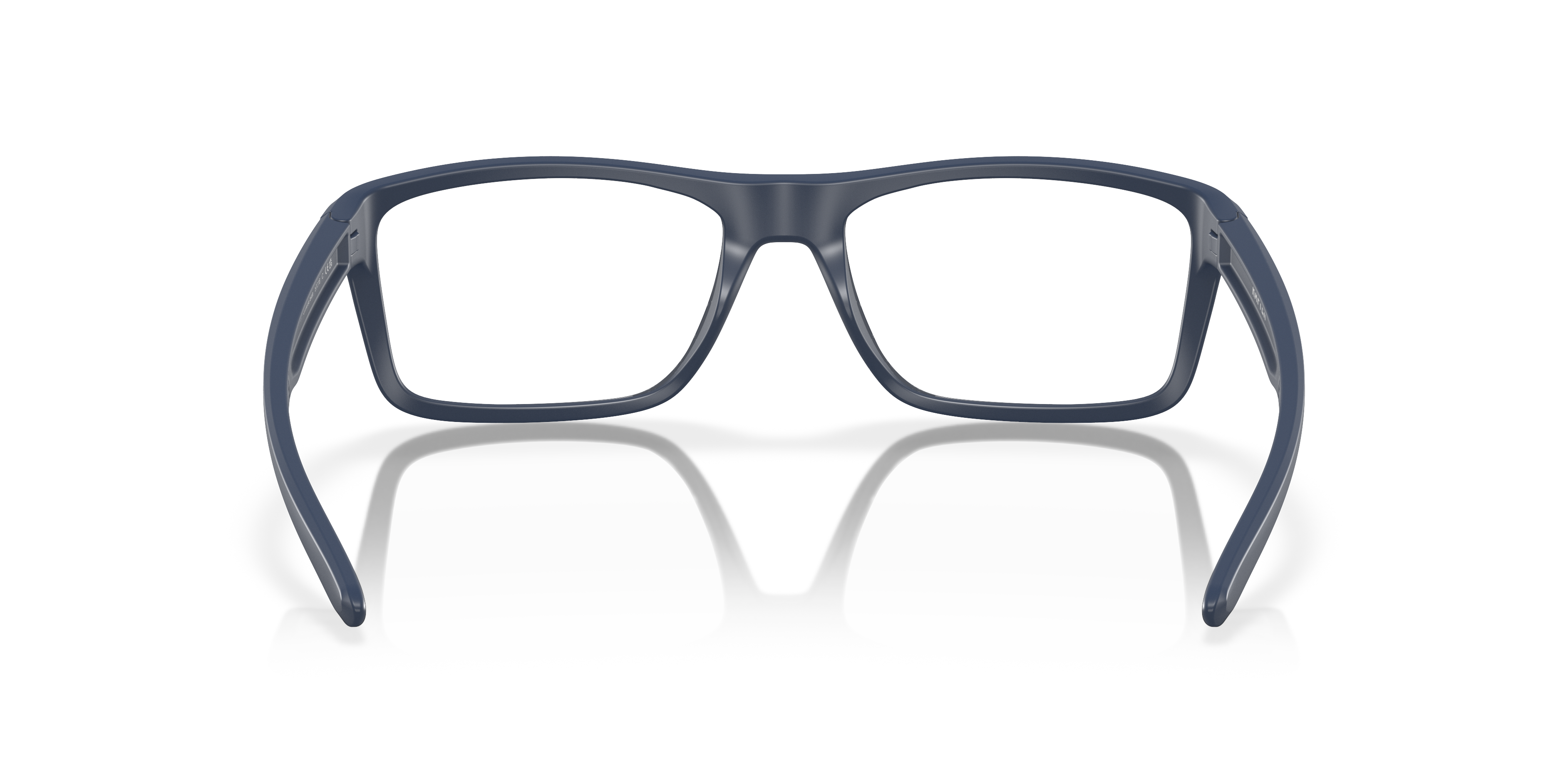 Oakley OX8178 Rafter Men's Rectangle Eyeglass Frames - Polished Clear Frame