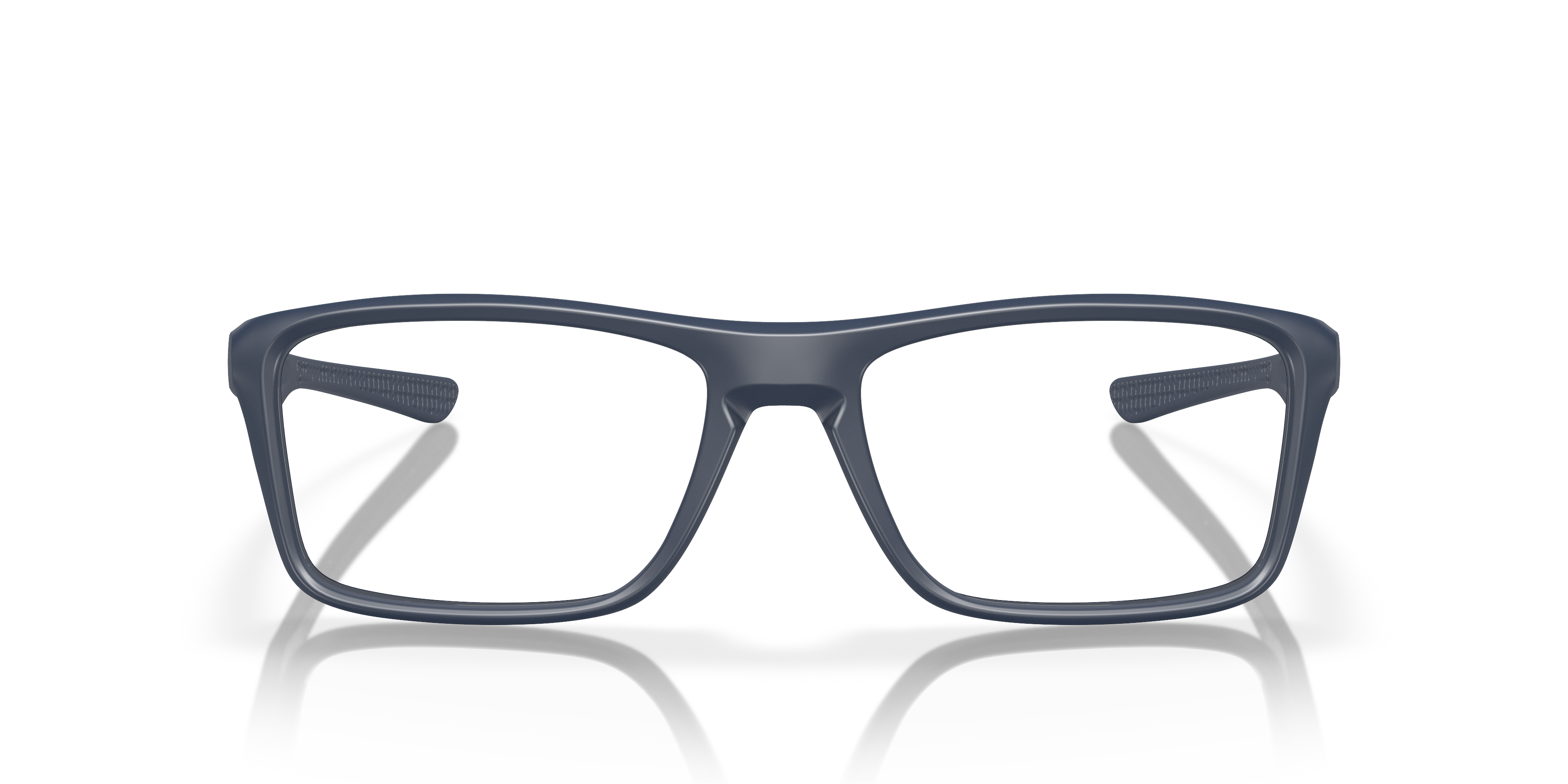 Oakley OX8178 Rafter Men's Rectangle Eyeglass Frames - Polished Clear Frame
