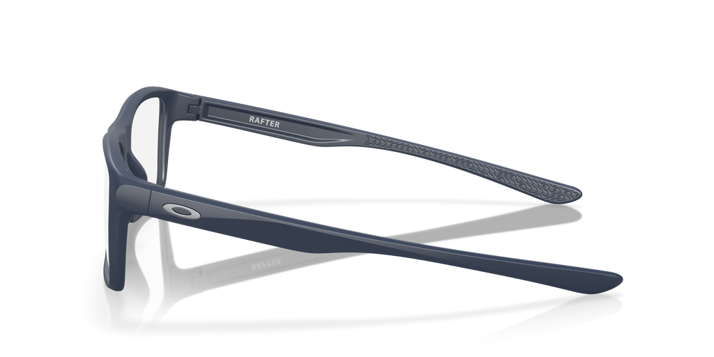Oakley OX8178 Rafter Men's Rectangle Eyeglass Frames - Satin Grey Smoke Frame