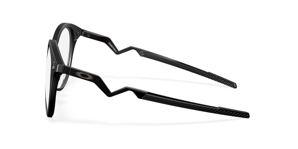 Oakley OX8181 Cognitive R Men's Round Eyeglass Frames - Satin Black Frame