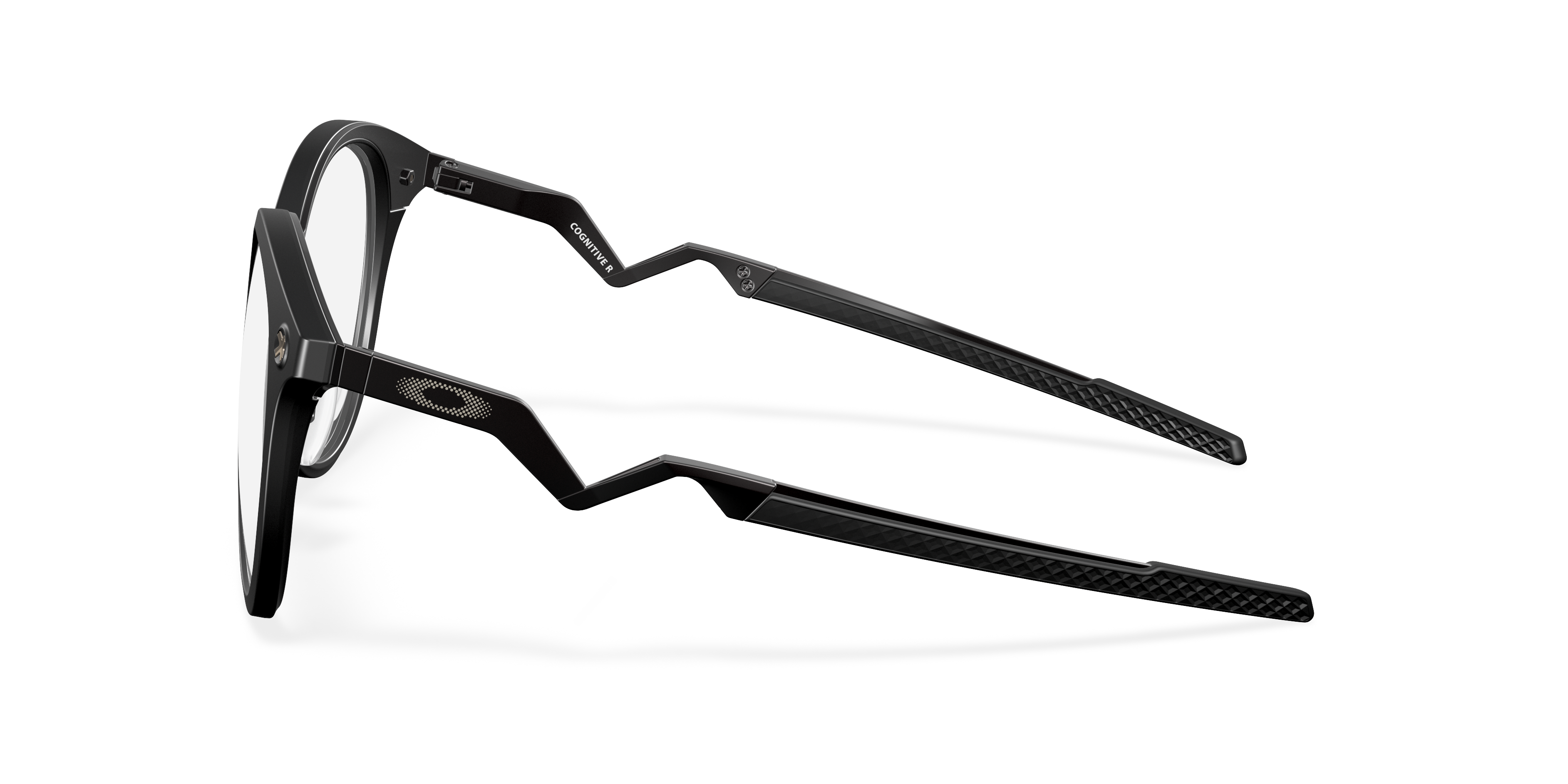 Oakley OX8181 Cognitive R Men's Round Eyeglass Frames - Satin Black Frame