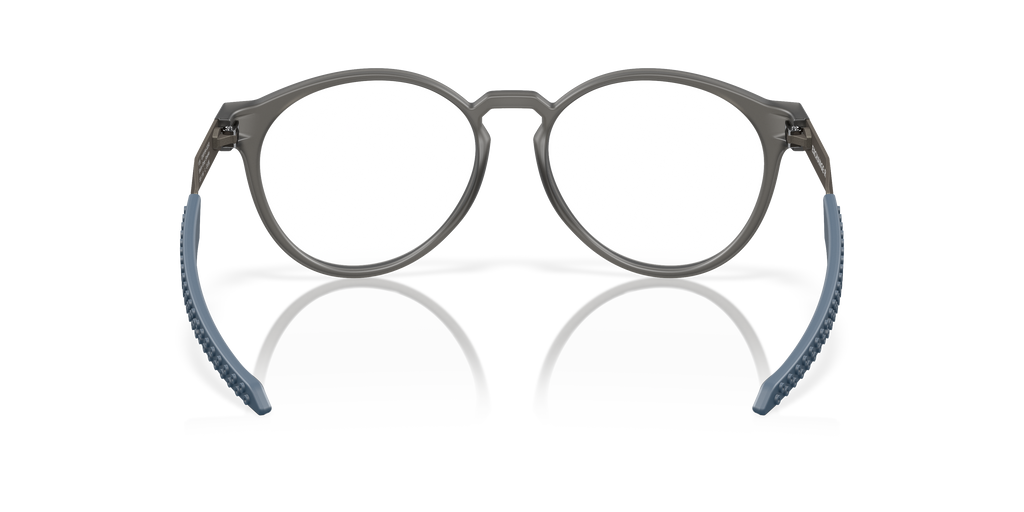 Oakley OX8184 Exchange R Men's Round Eyeglass Frames - Polished Clear Frame