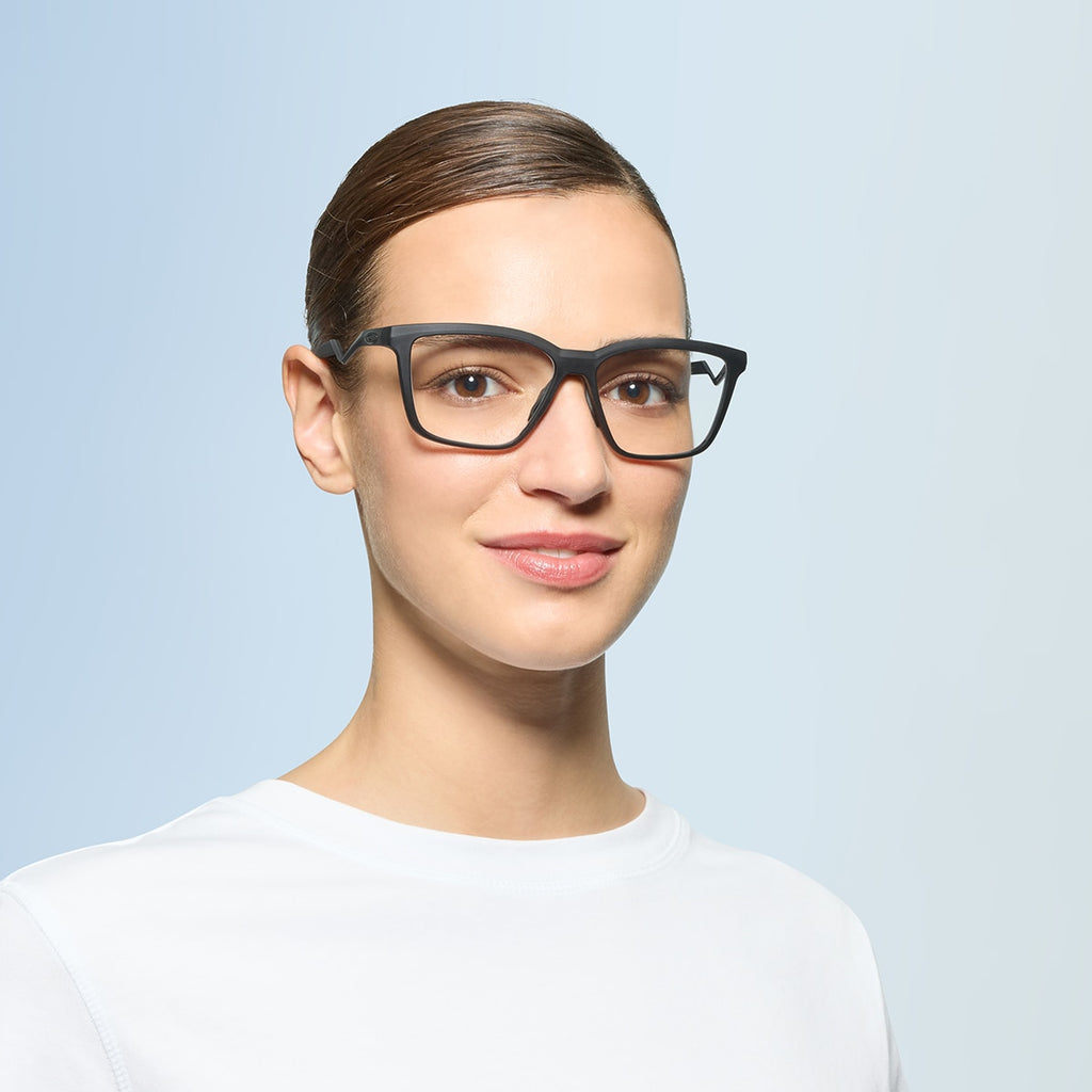 Oakley OX8191 Enigma Mass Unisex Square Eyeglass Frames - Matte Blue Steel Frame