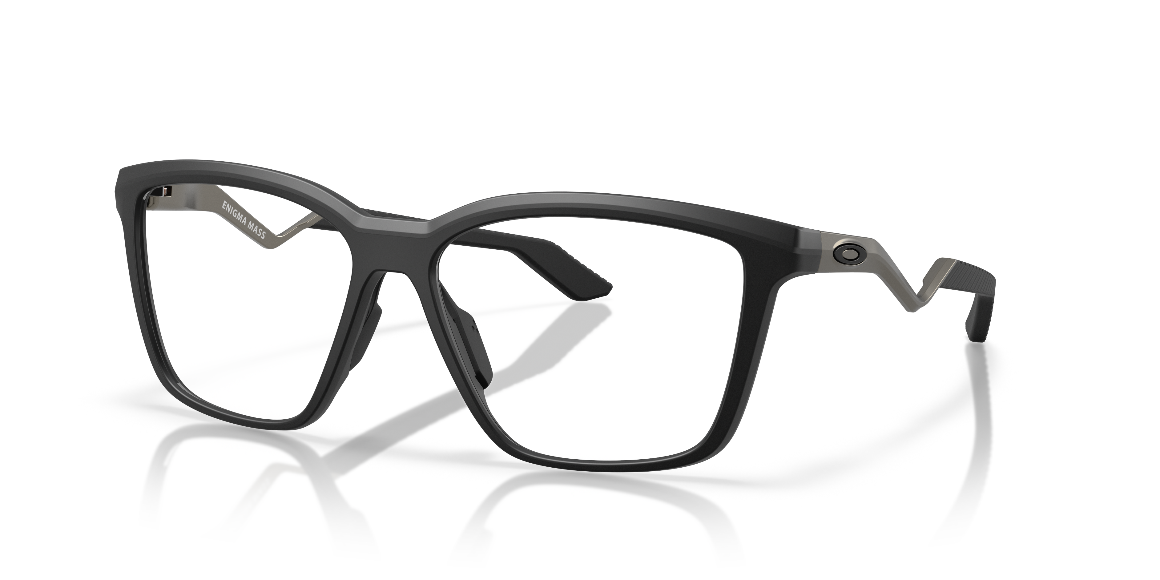 Oakley OX8191 Enigma Mass Unisex Square Eyeglass Frames - Satin Black Frame
