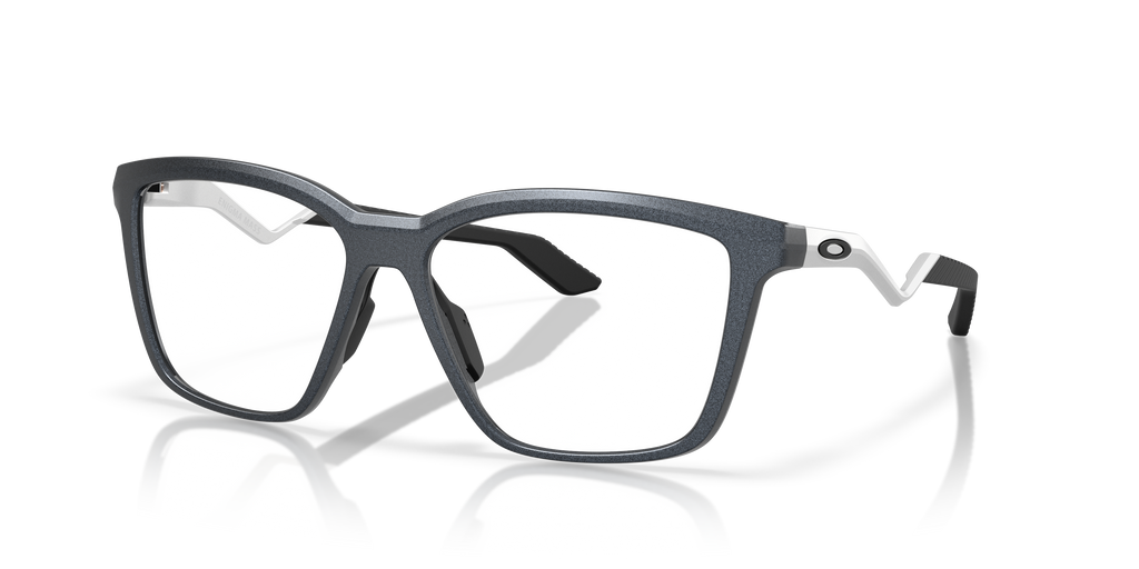 Oakley OX8191 Enigma Mass Unisex Square Eyeglass Frames - Matte Blue Steel Frame