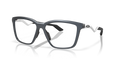 Oakley OX8191 Enigma Mass Unisex Square Eyeglass Frames - Matte Blue Steel Frame
