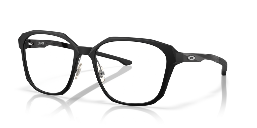 Oakley OX8193 Slender Men's Square Eyeglass Frames - Satin Black Frame