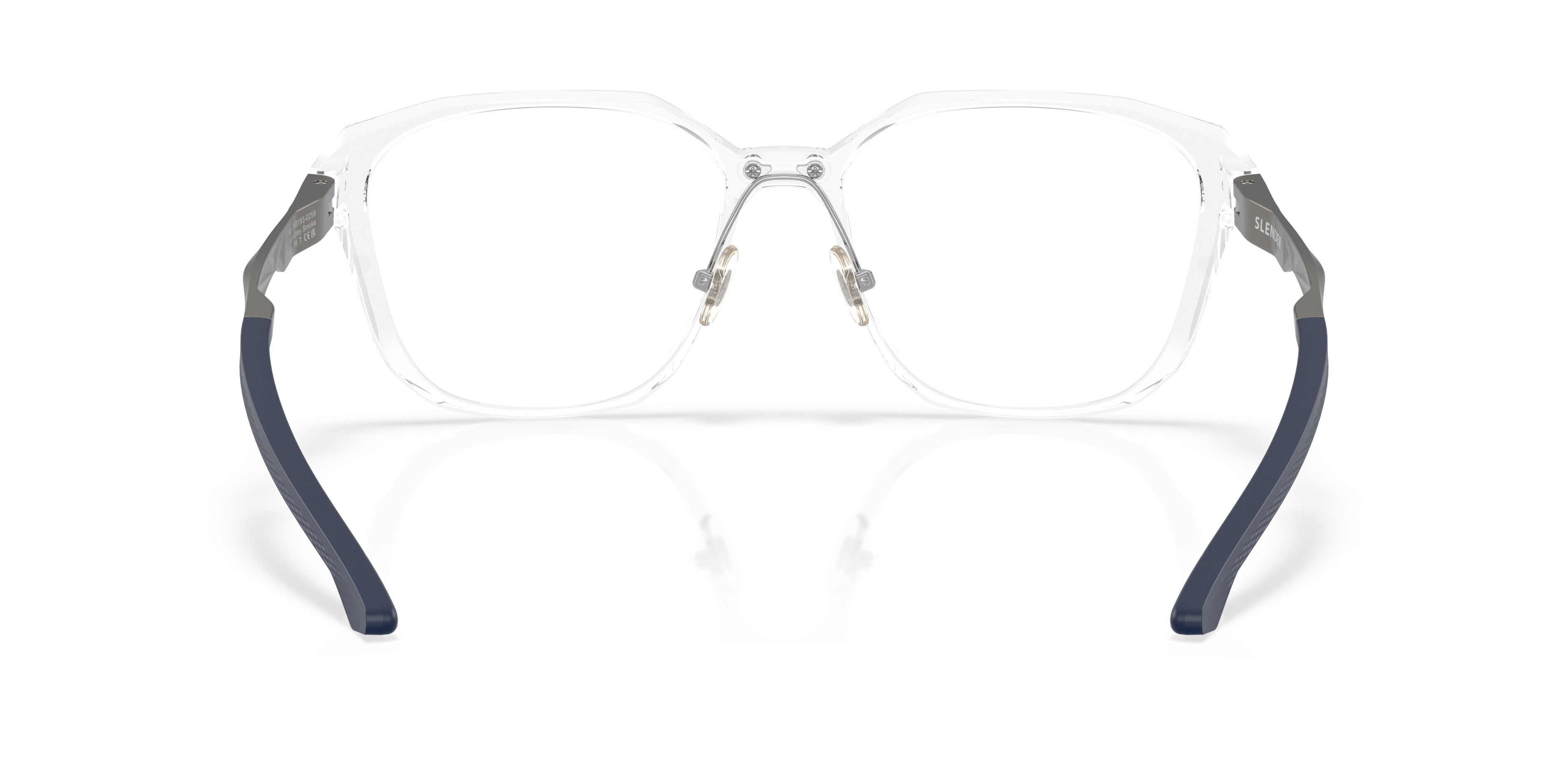 Oakley OX8193 Slender Men's Square Eyeglass Frames - Satin Black Frame