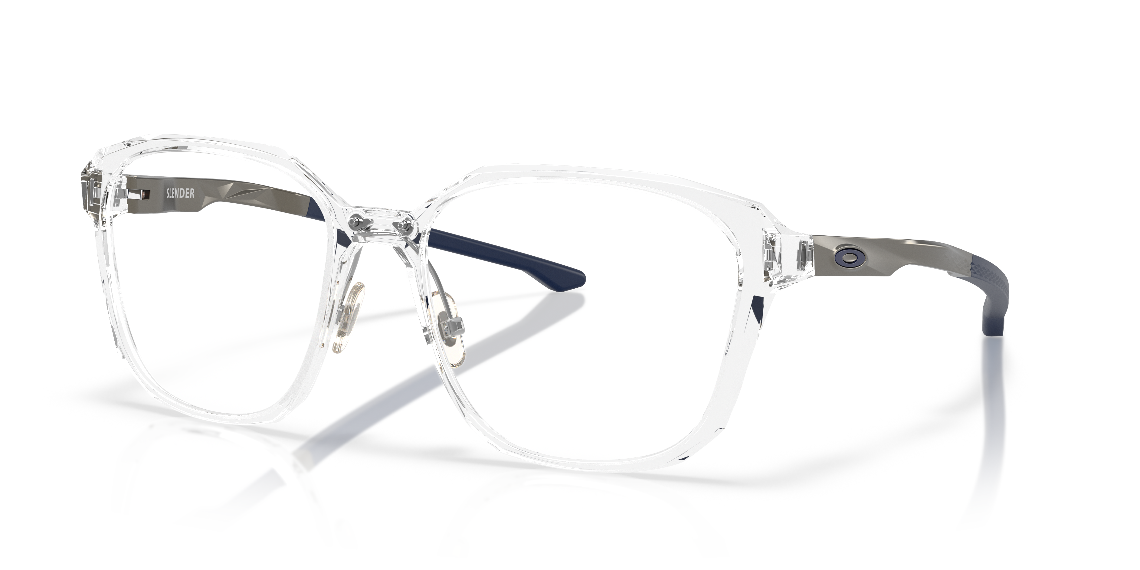 Oakley OX8193 Slender Men's Square Eyeglass Frames - Satin Black Frame