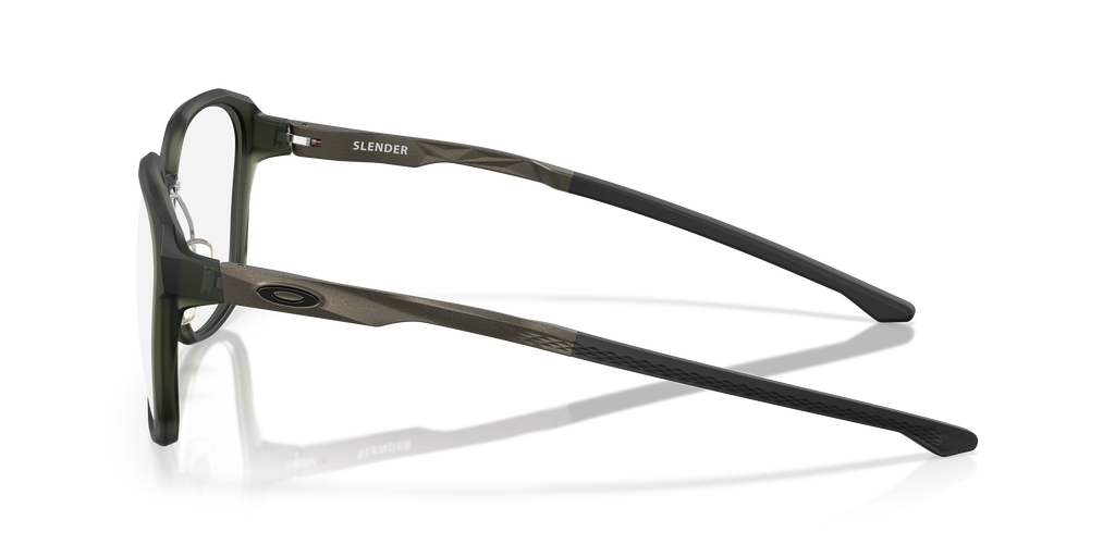 Oakley OX8193 Slender Men's Square Eyeglass Frames - Satin Black Frame