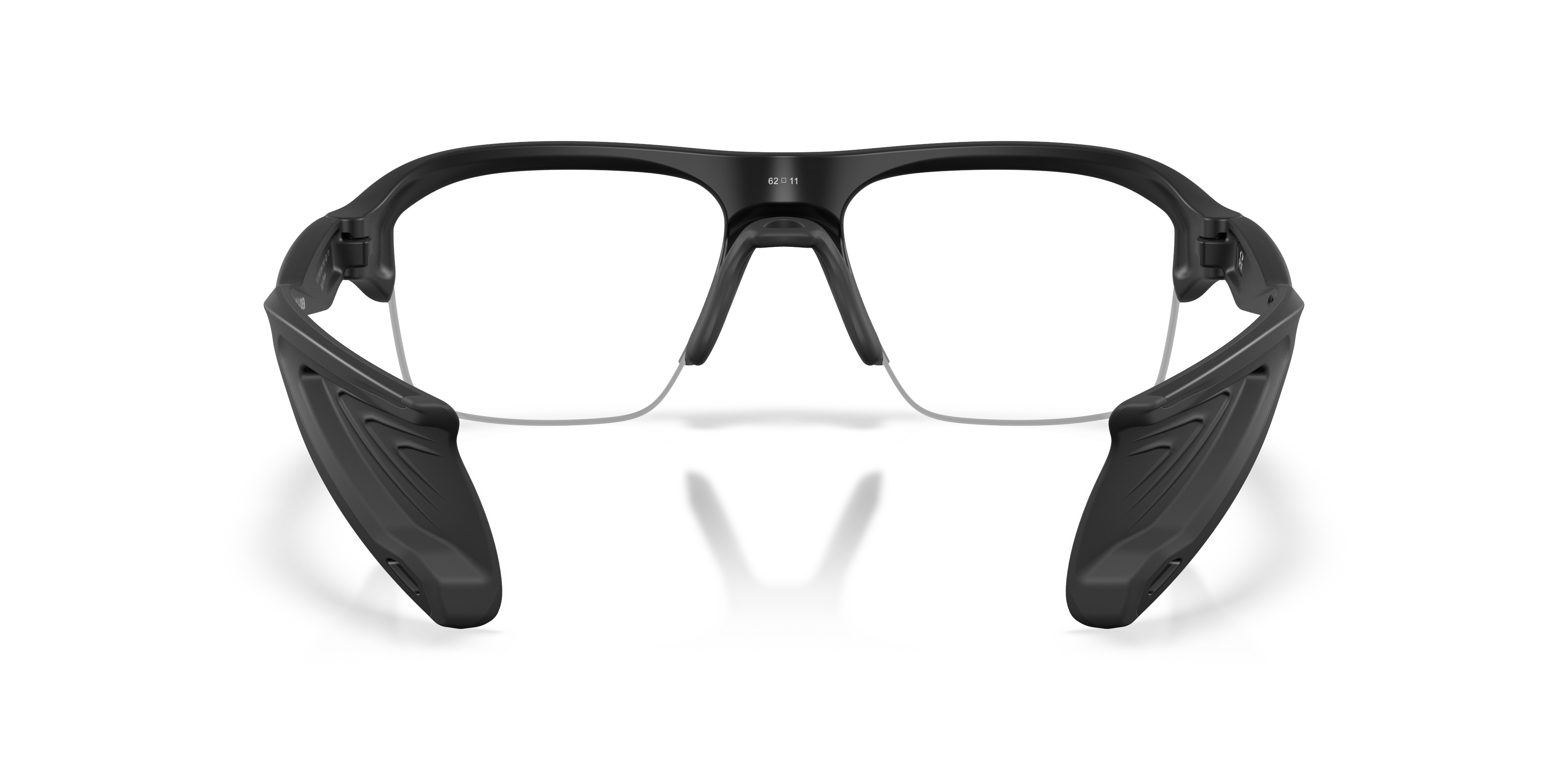 Oakley OX8198 Stunt Glider Unisex Rectangle Eyeglass Frames - Satin Grey Smoke Frame