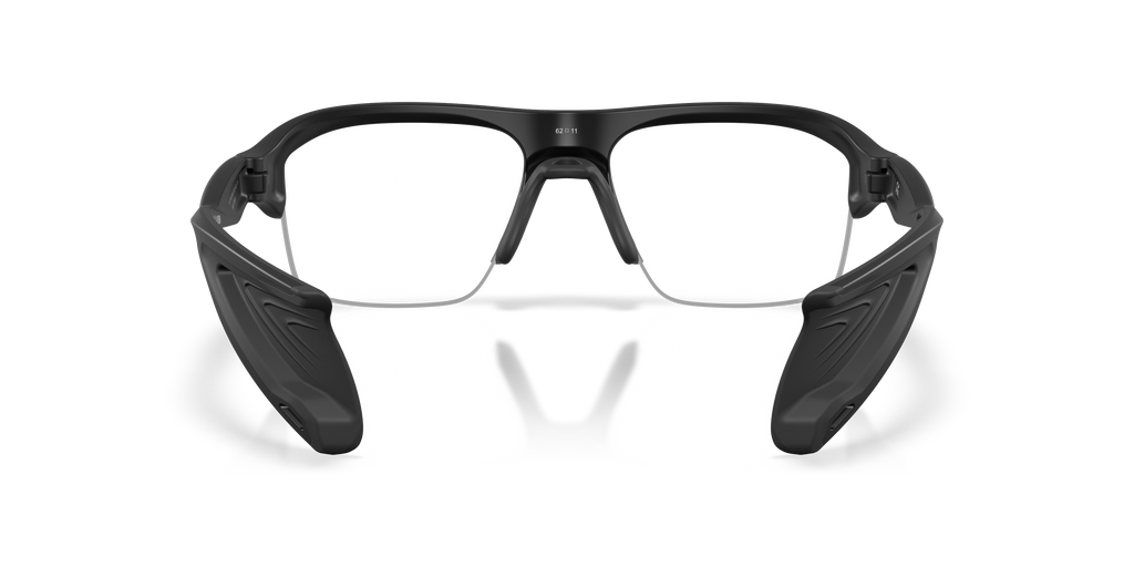 Oakley OX8198 Stunt Glider Unisex Rectangle Eyeglass Frames - Satin Black Frame