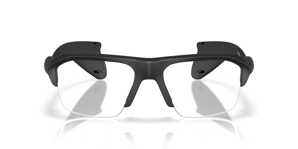 Oakley OX8198 Stunt Glider Unisex Rectangle Eyeglass Frames - Satin Grey Smoke Frame