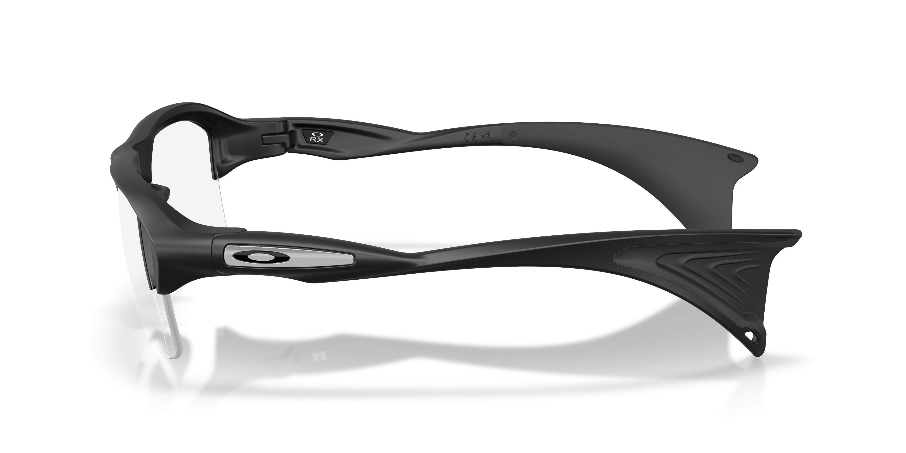 Oakley OX8198 Stunt Glider Unisex Rectangle Eyeglass Frames - Satin Black Frame