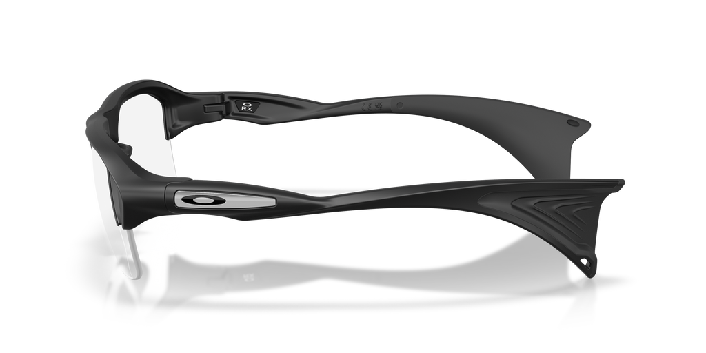 Oakley OX8198 Stunt Glider Unisex Rectangle Eyeglass Frames - Satin Grey Smoke Frame