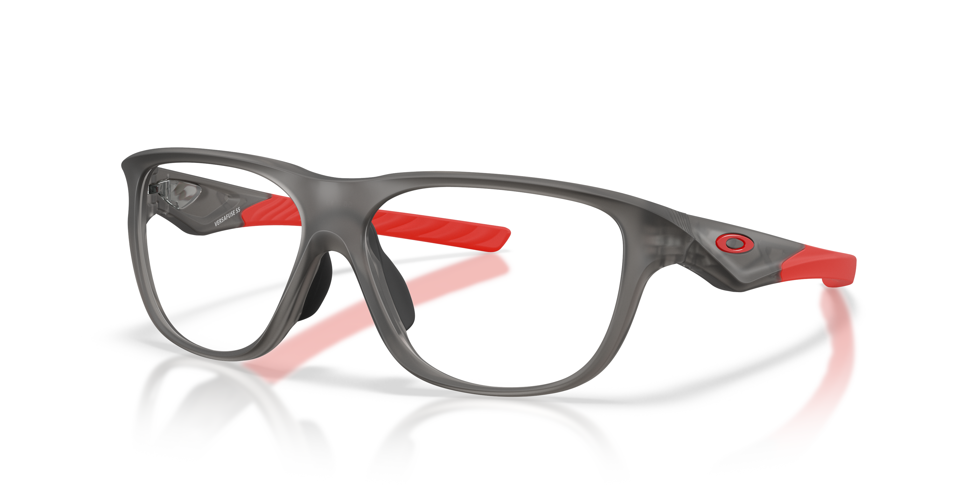 Oakley OX8199D Versafuse SS Unisex Rectangle Eyeglass Frames - Satin Grey Smoke Frame