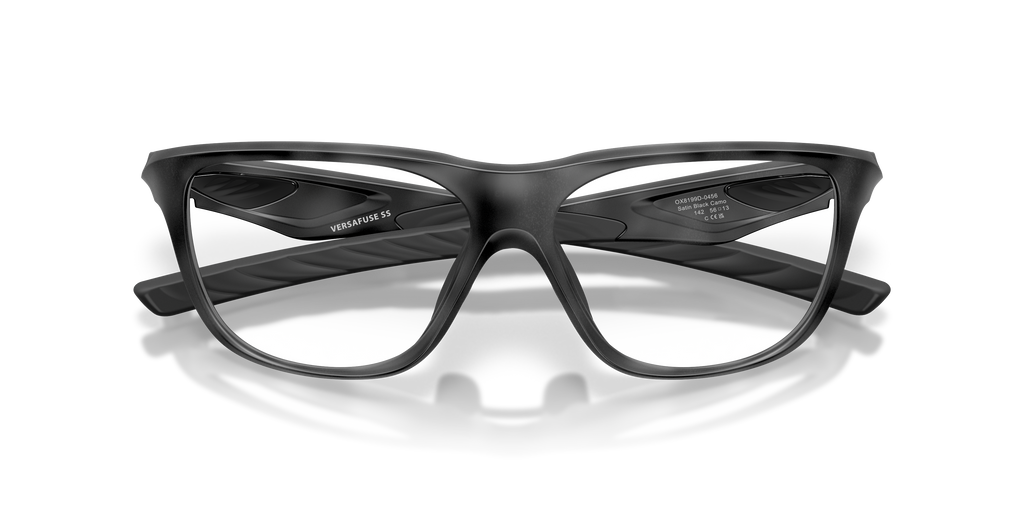 Oakley OX8199D Versafuse SS Unisex Rectangle Eyeglass Frames - Satin Grey Smoke Frame