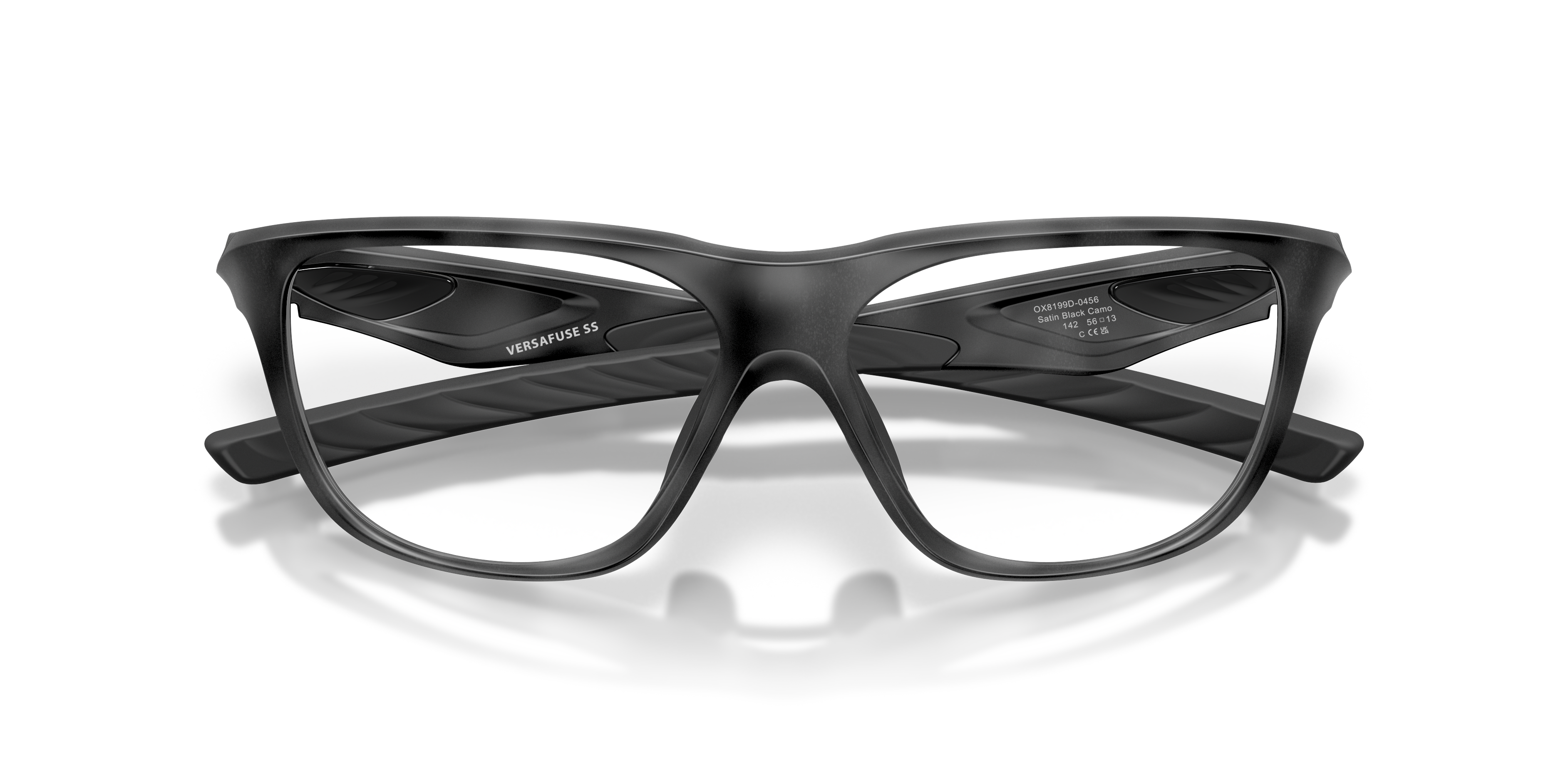 Oakley OX8199D Versafuse SS Unisex Rectangle Eyeglass Frames - Satin Black Camo Frame