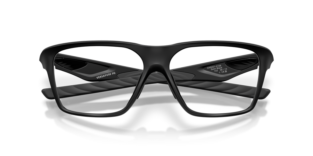 Oakley OX8201 Versafuse SQ Unisex Rectangle Eyeglass Frames - Grey Shadow Frame