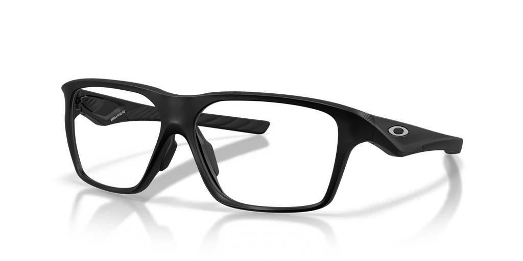 Oakley OX8201 Versafuse SQ Unisex Rectangle Eyeglass Frames - Satin Black Frame