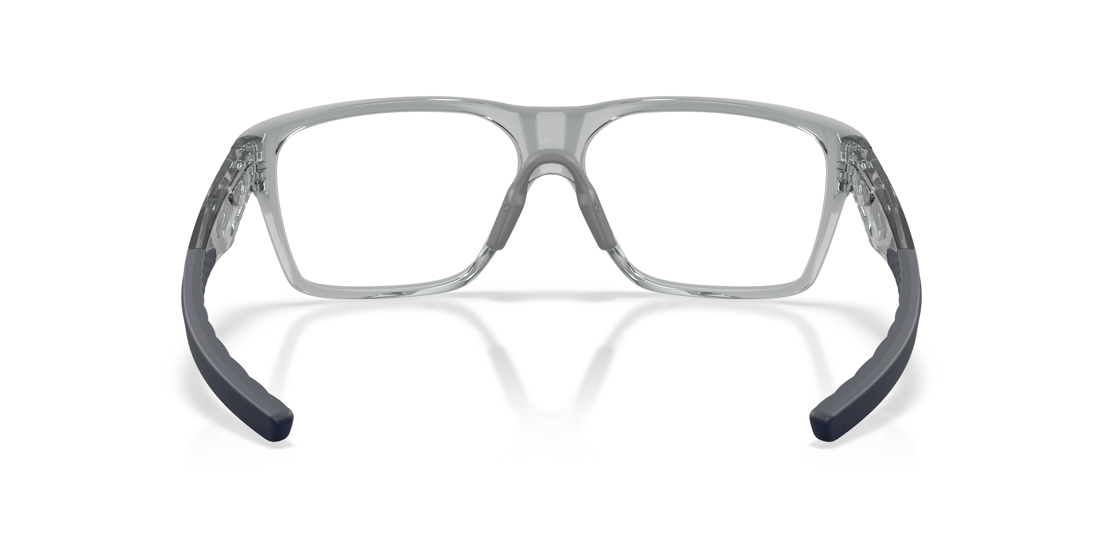 Oakley OX8201 Versafuse SQ Unisex Rectangle Eyeglass Frames - Grey Shadow Frame