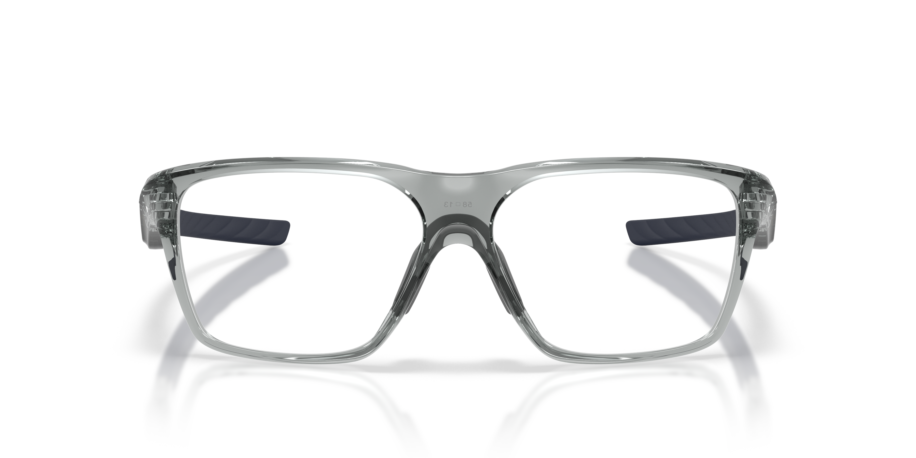 Oakley OX8201 Versafuse SQ Unisex Rectangle Eyeglass Frames - Satin Black Frame