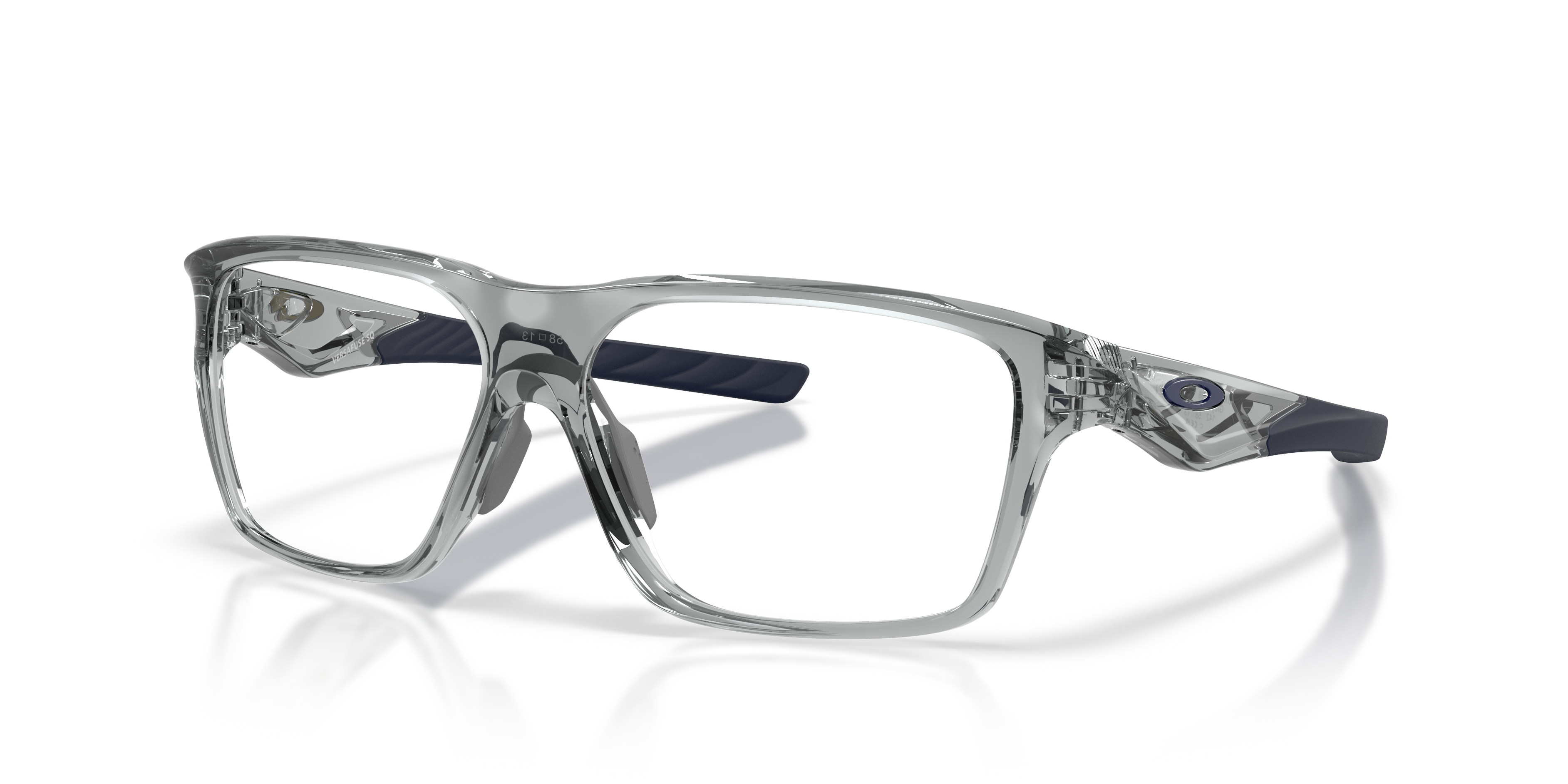 Oakley OX8201 Versafuse SQ Unisex Rectangle Eyeglass Frames - Grey Shadow Frame