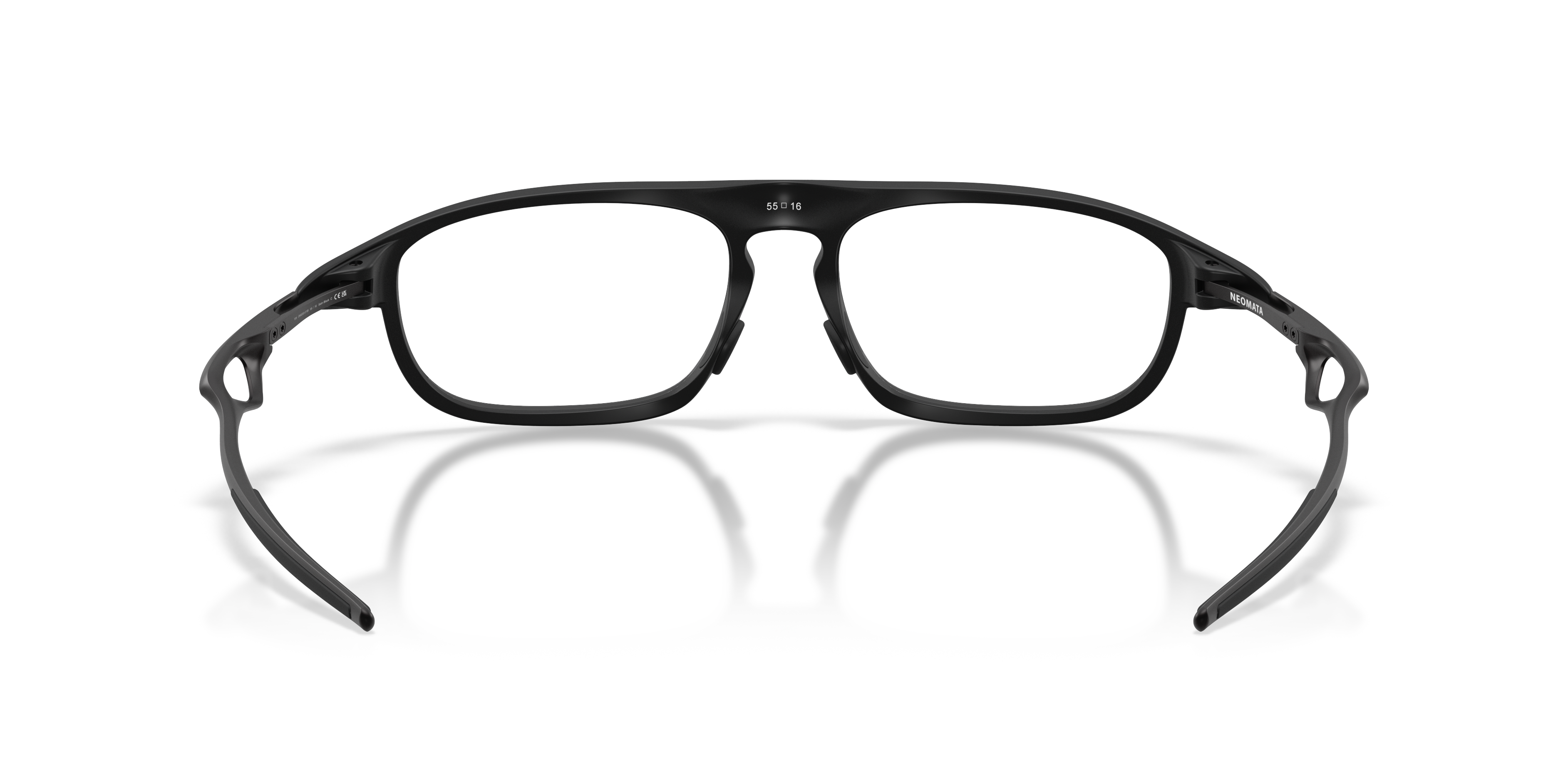 Oakley OX8203 Neomata Unisex Rectangle Eyeglass Frames - Satin Black Frame