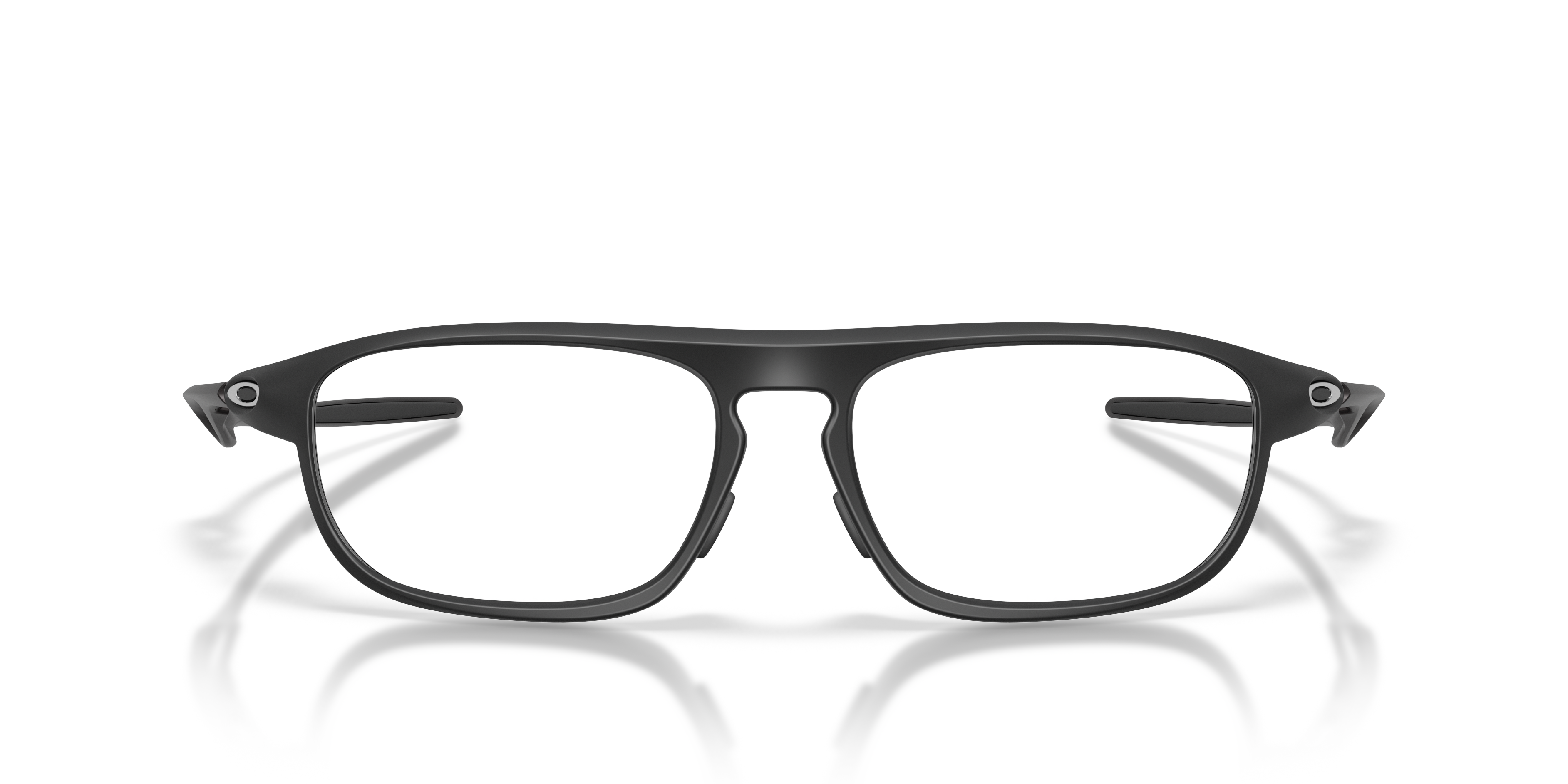Oakley OX8203 Neomata Unisex Rectangle Eyeglass Frames - Polished Clear Frame