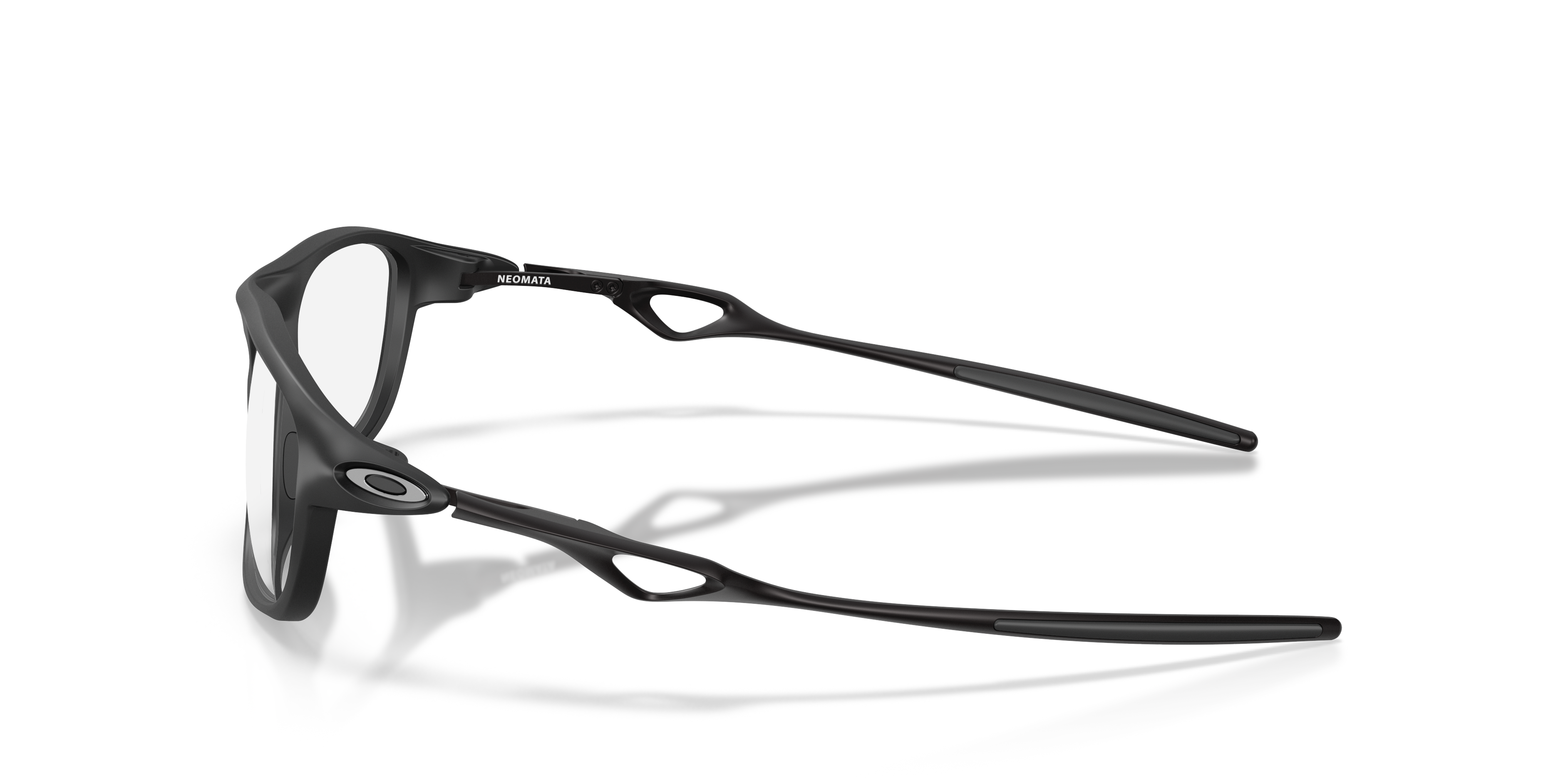 Oakley OX8203 Neomata Unisex Rectangle Eyeglass Frames - Satin Grey Smoke Frame