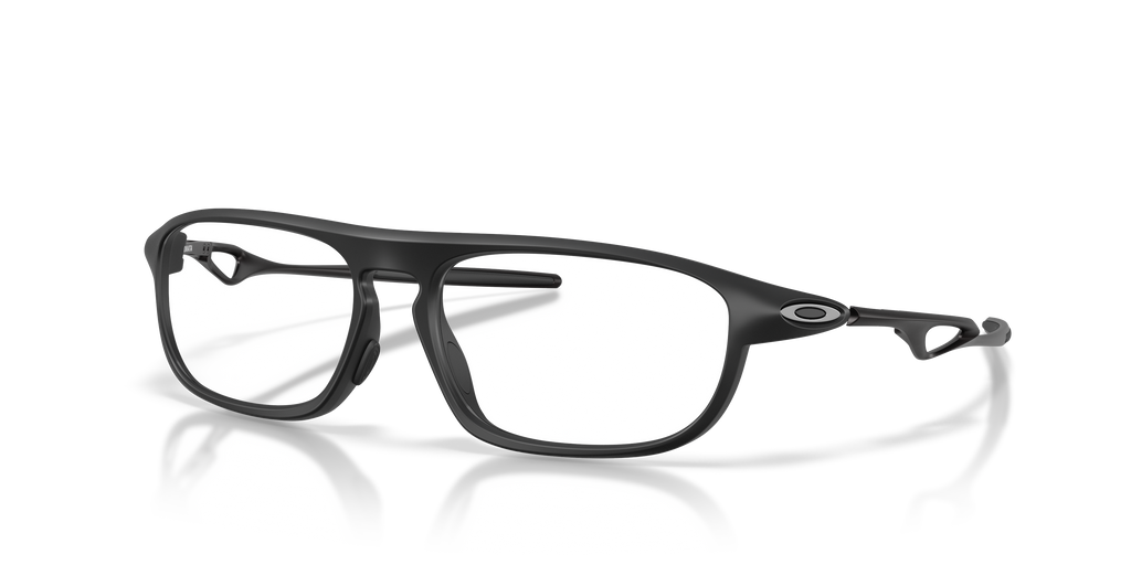 Oakley OX8203 Neomata Unisex Rectangle Eyeglass Frames - Satin Black Frame
