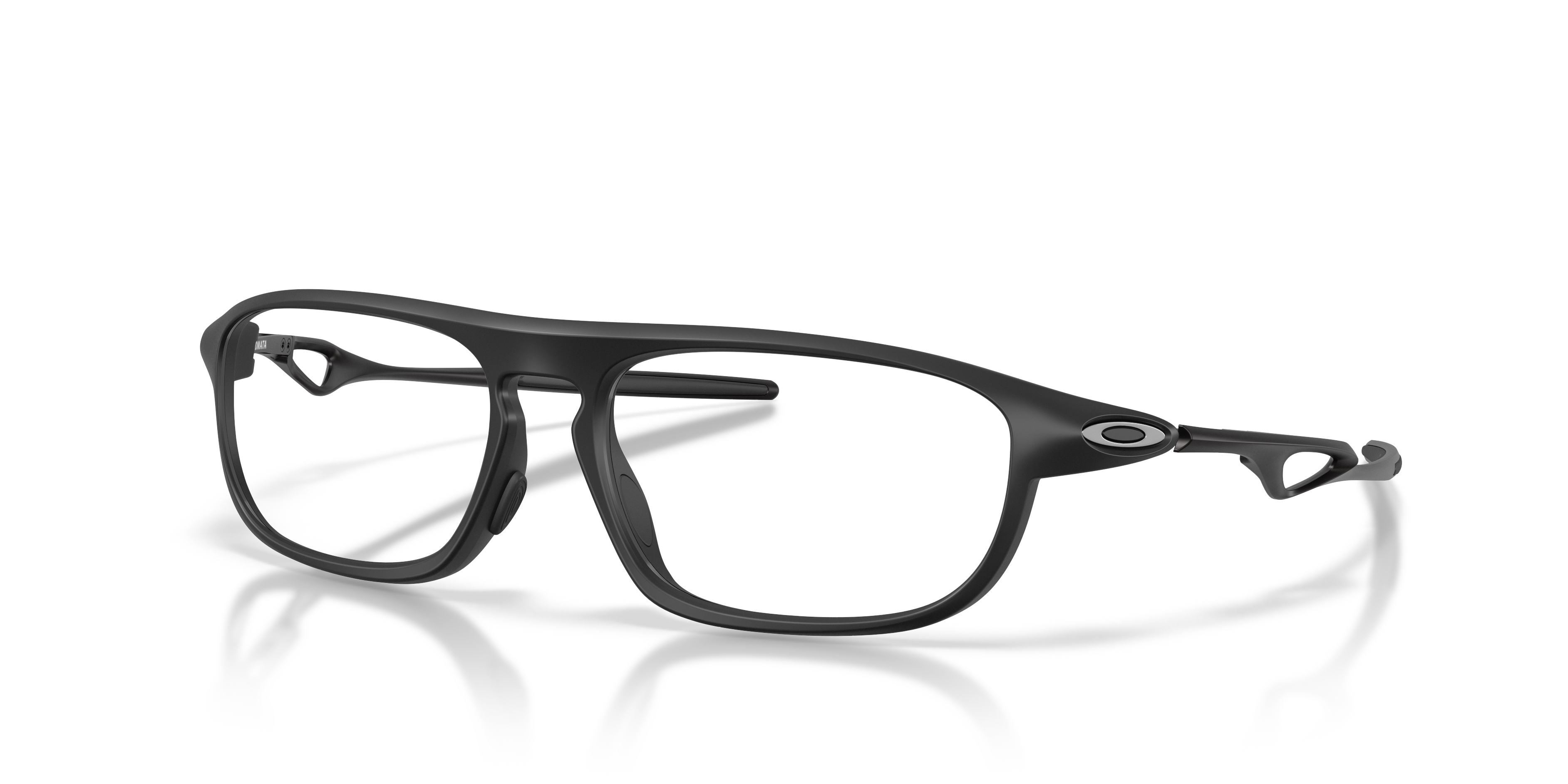 Oakley OX8203 Neomata Unisex Rectangle Eyeglass Frames - Satin Black Frame