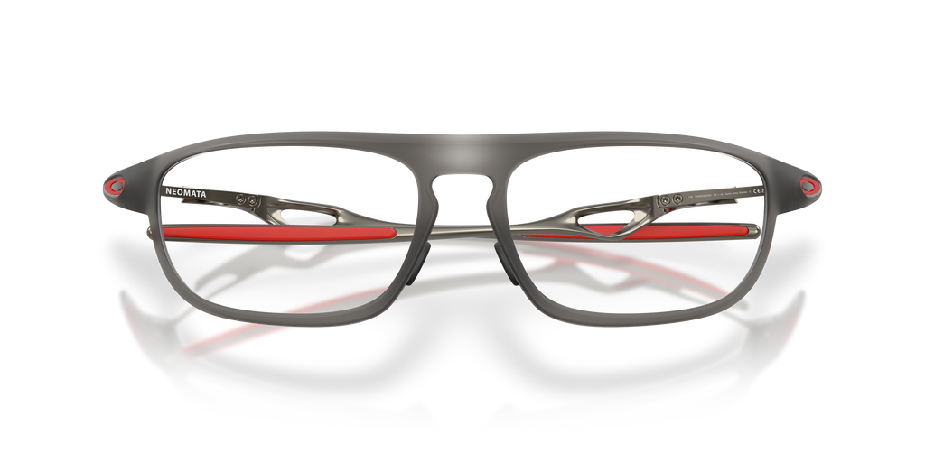 Oakley OX8203 Neomata Unisex Rectangle Eyeglass Frames - Satin Black Frame